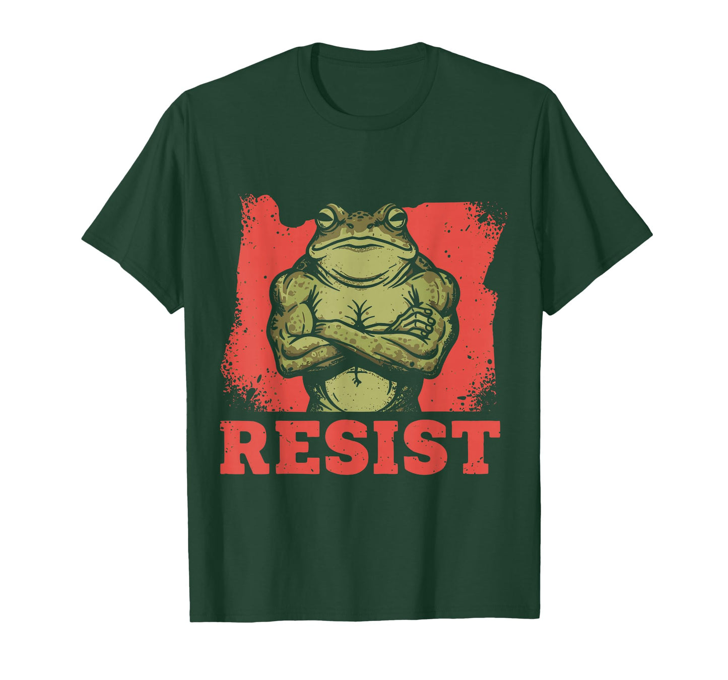 Portland Frog Protest Shirt Portland Frog Protest T-Shirt