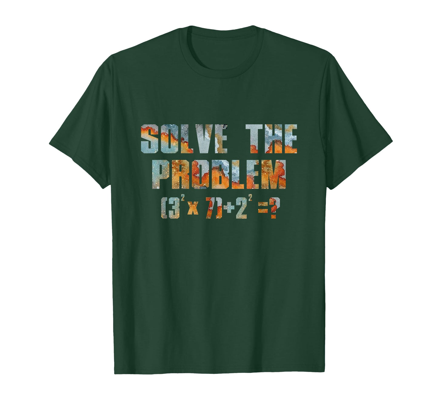 67 Meme Math Six Seven Solve Problem Teacher Brainrot Joke T-Shirt