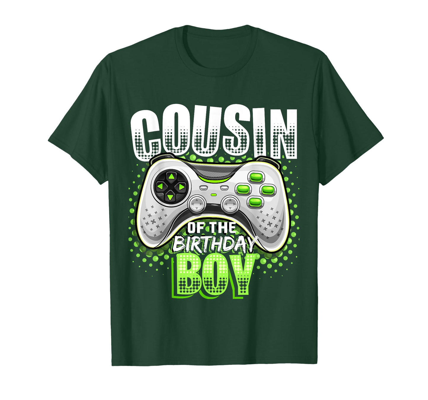 Cousin of the Birthday Boy Matching Video Game Birthday Gift T-Shirt
