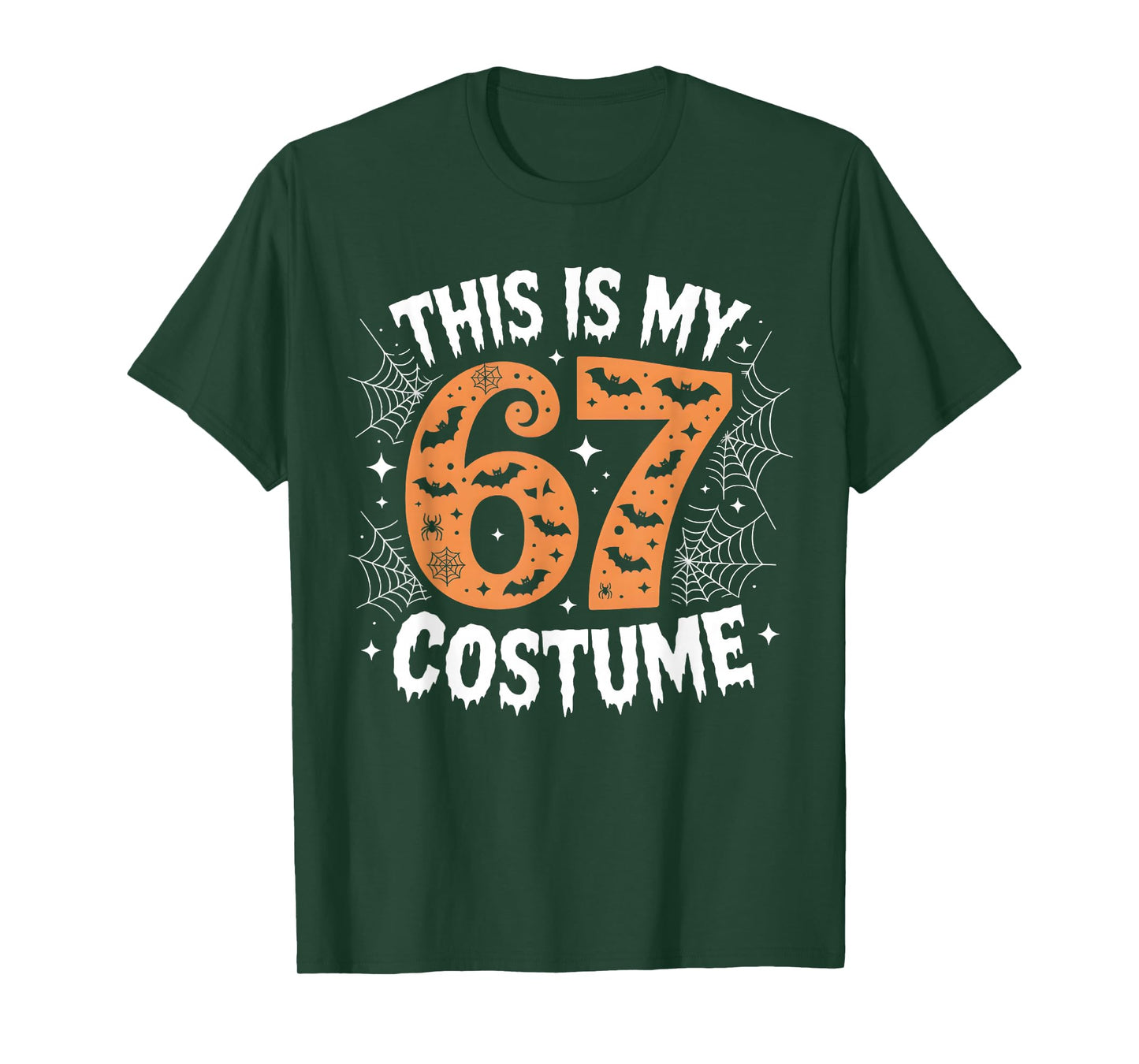 This is My 67 Costume Lazy Brainrot Meme 67 Funny Six Seven T-Shirt