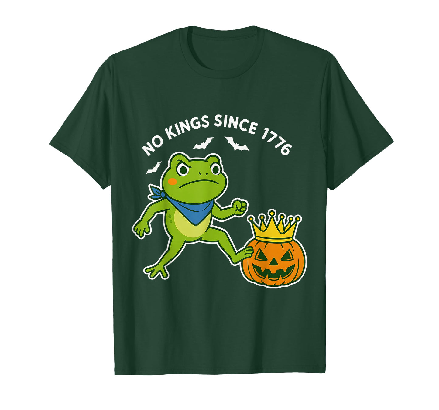 No Kings Shirt Men Women Portland Frog Protes T-Shirt
