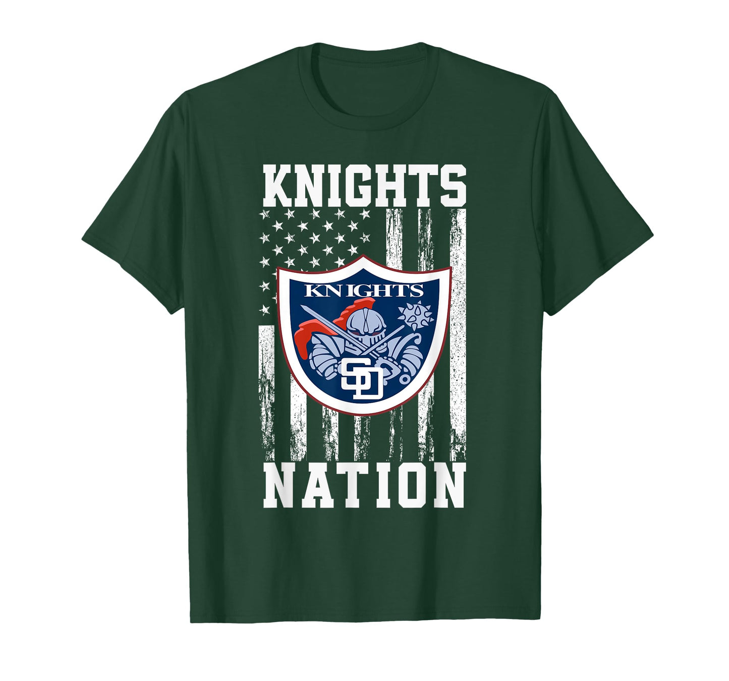 South Dearborn Knights Logo Nation HS T-Shirt