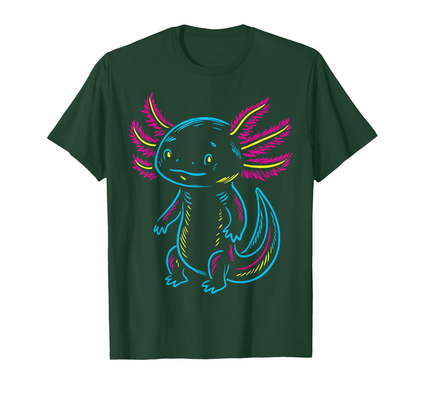 Axolotl Kawaii T-Shirt