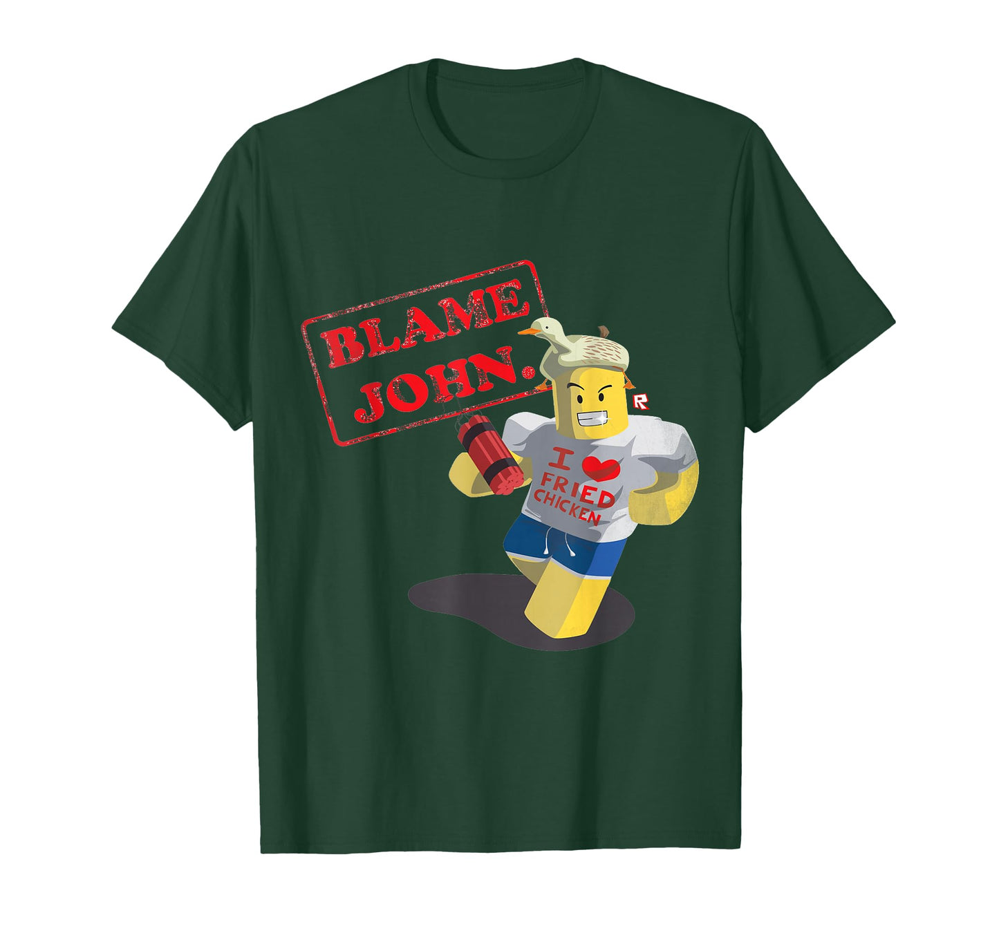 John Shedletsky i Love Fried Chicken T-Shirt