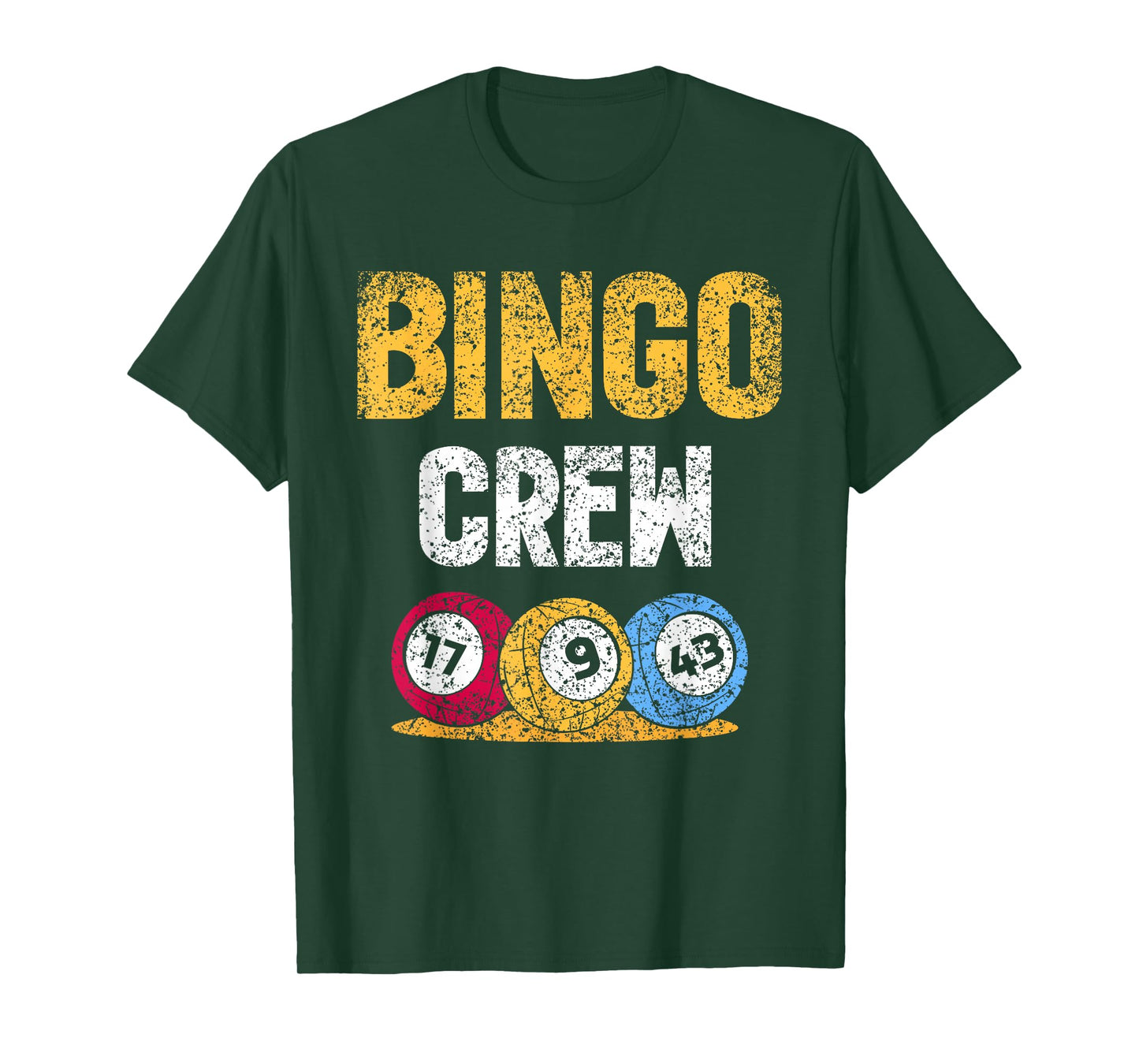 Bingo Crew Humour Player Lover Game T-Shirt