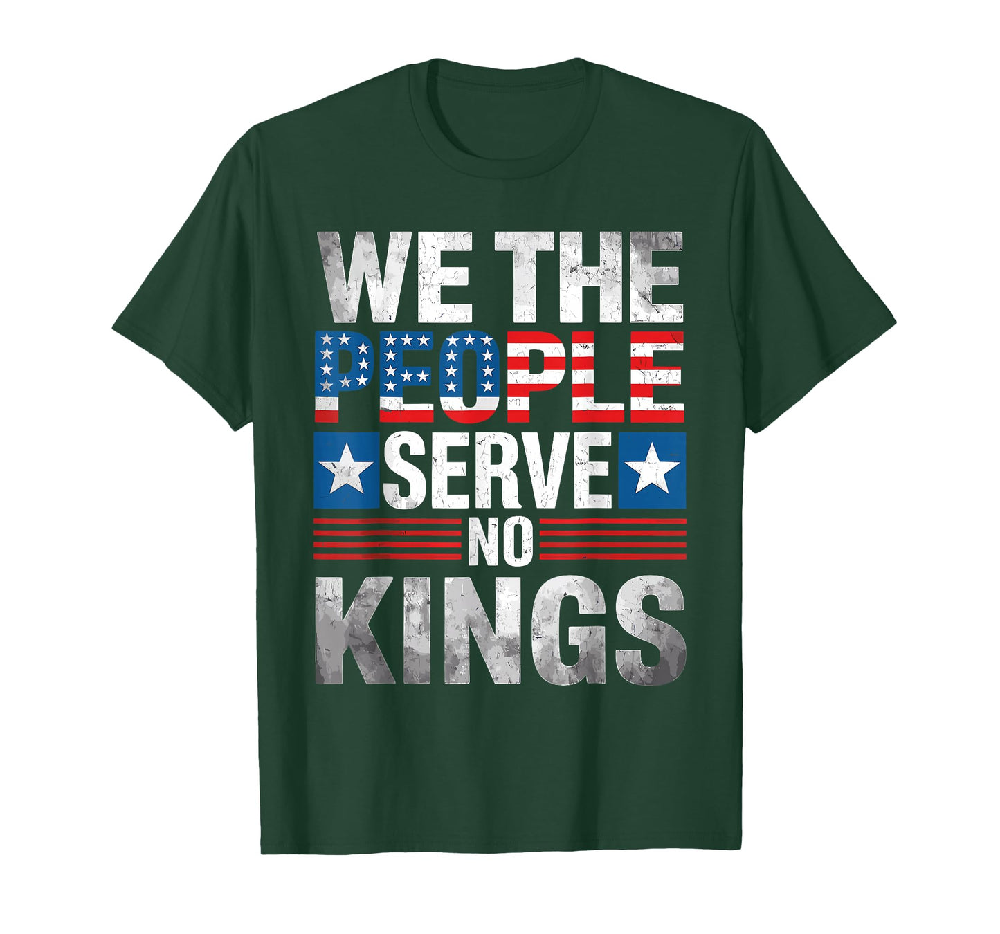 No King in America Quote We The People T-Shirt