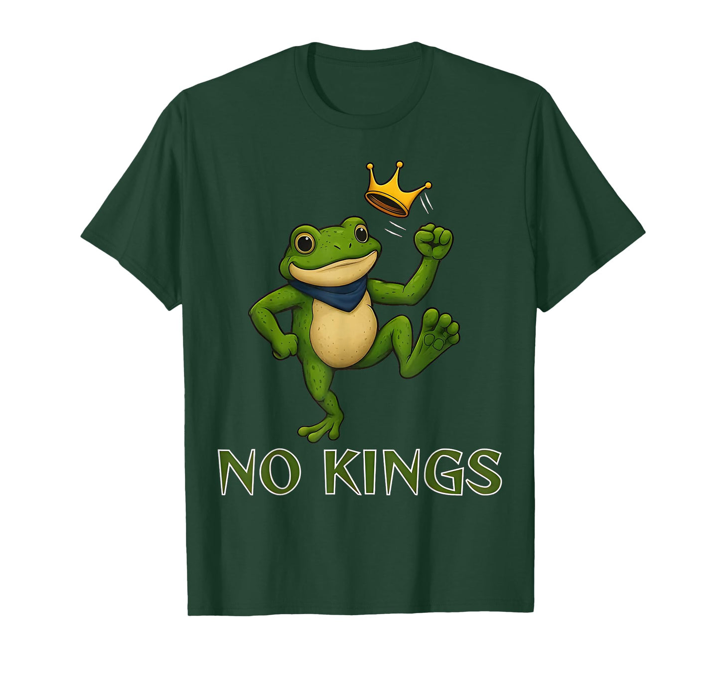No Kings Portland Frog Protest Shirt Men Women T-Shirt