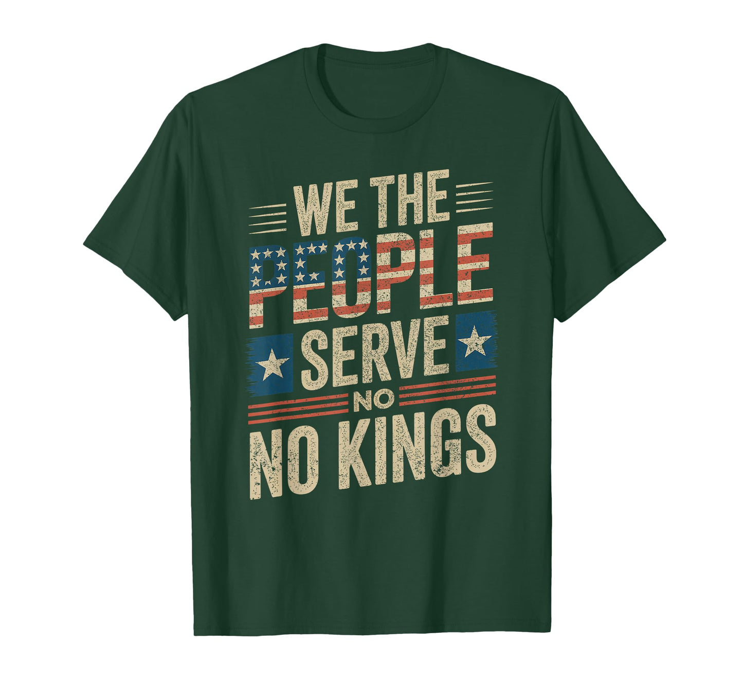 No King Patriotic Freedom Tee for Men Women Gifts T-Shirt