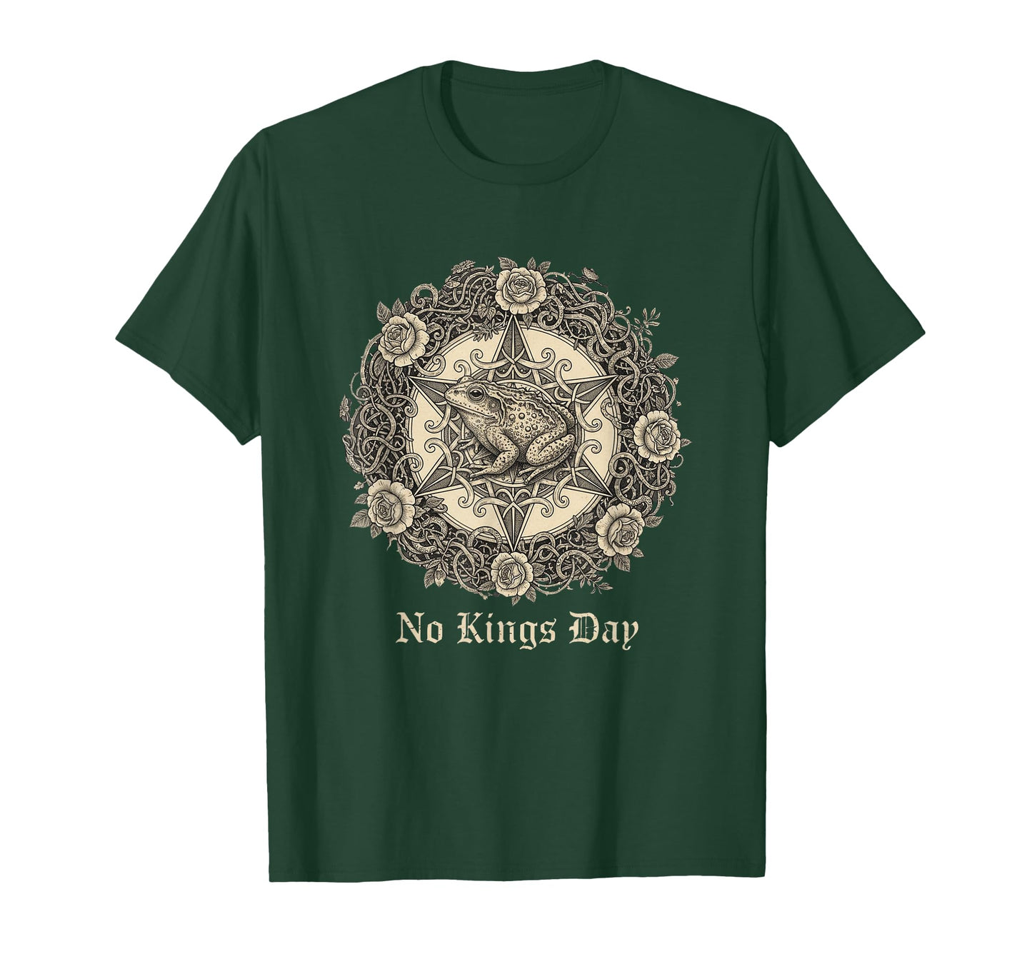 No Kings Day Portland Shirt Frog Protest T-Shirt