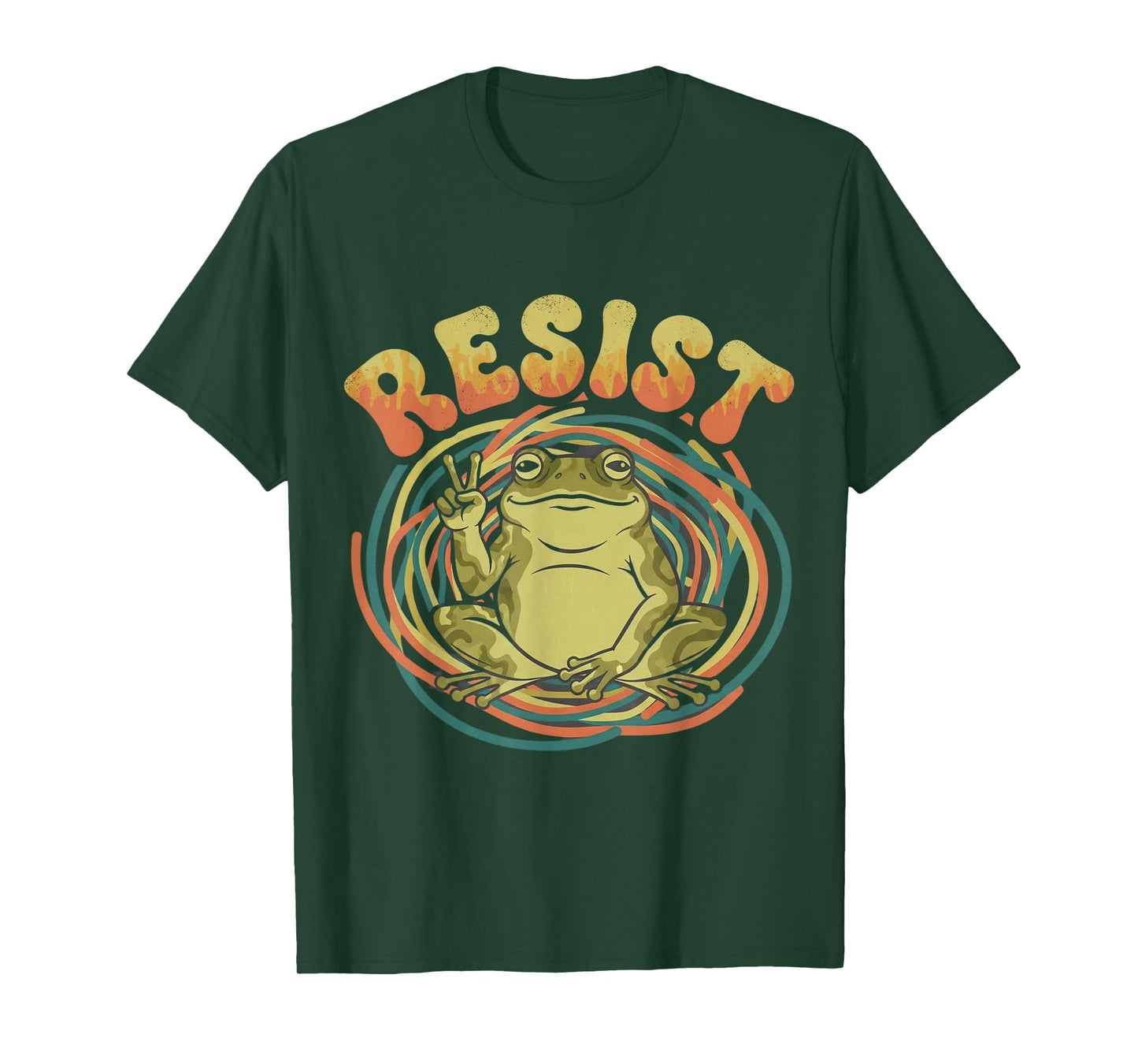 Portland Frog Protest Shirt Funny Portland Frog Protest T-Shirt