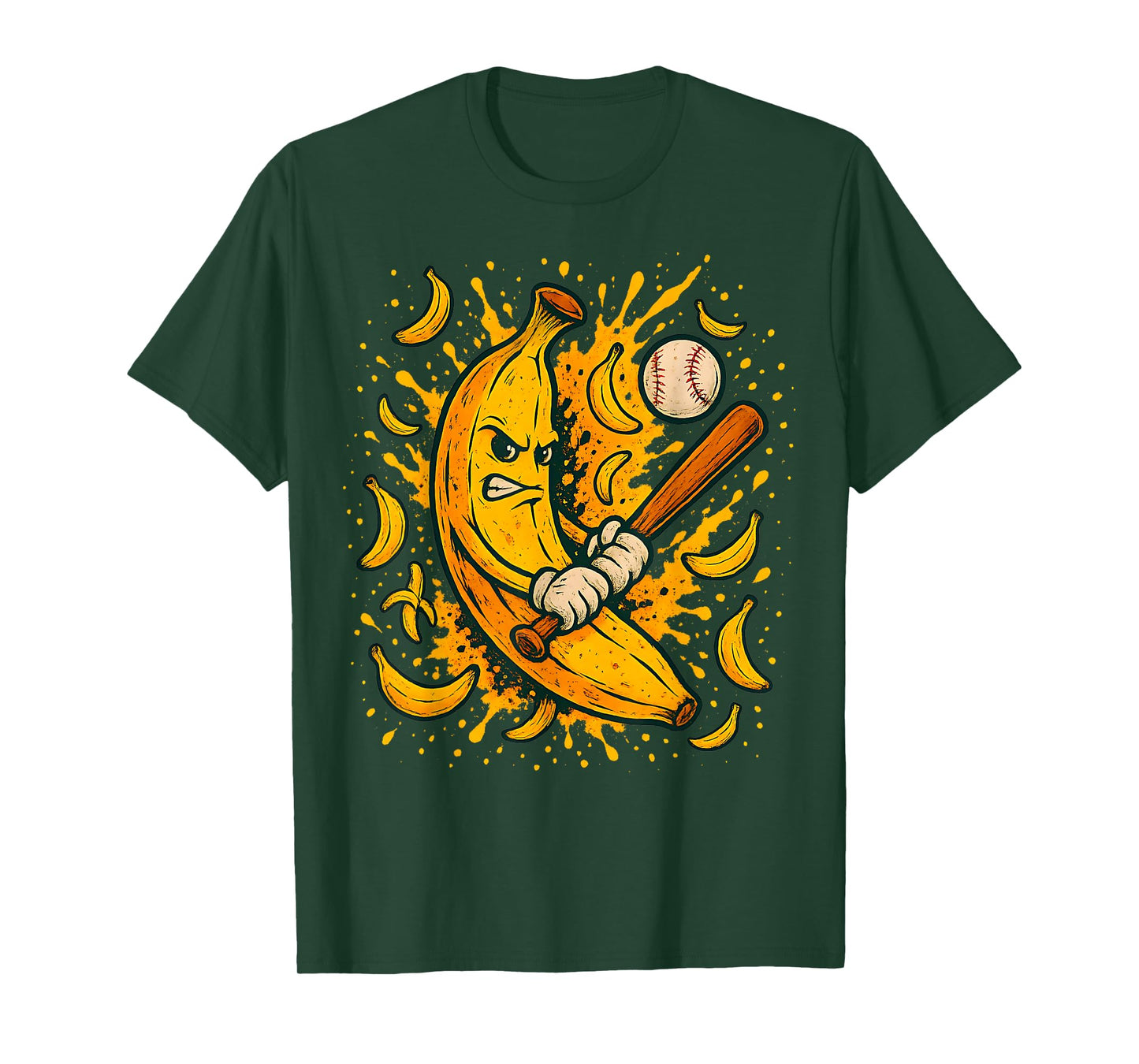 Funny Baseball Game Day Baseball Player Retro Baseball Ball T-Shirt