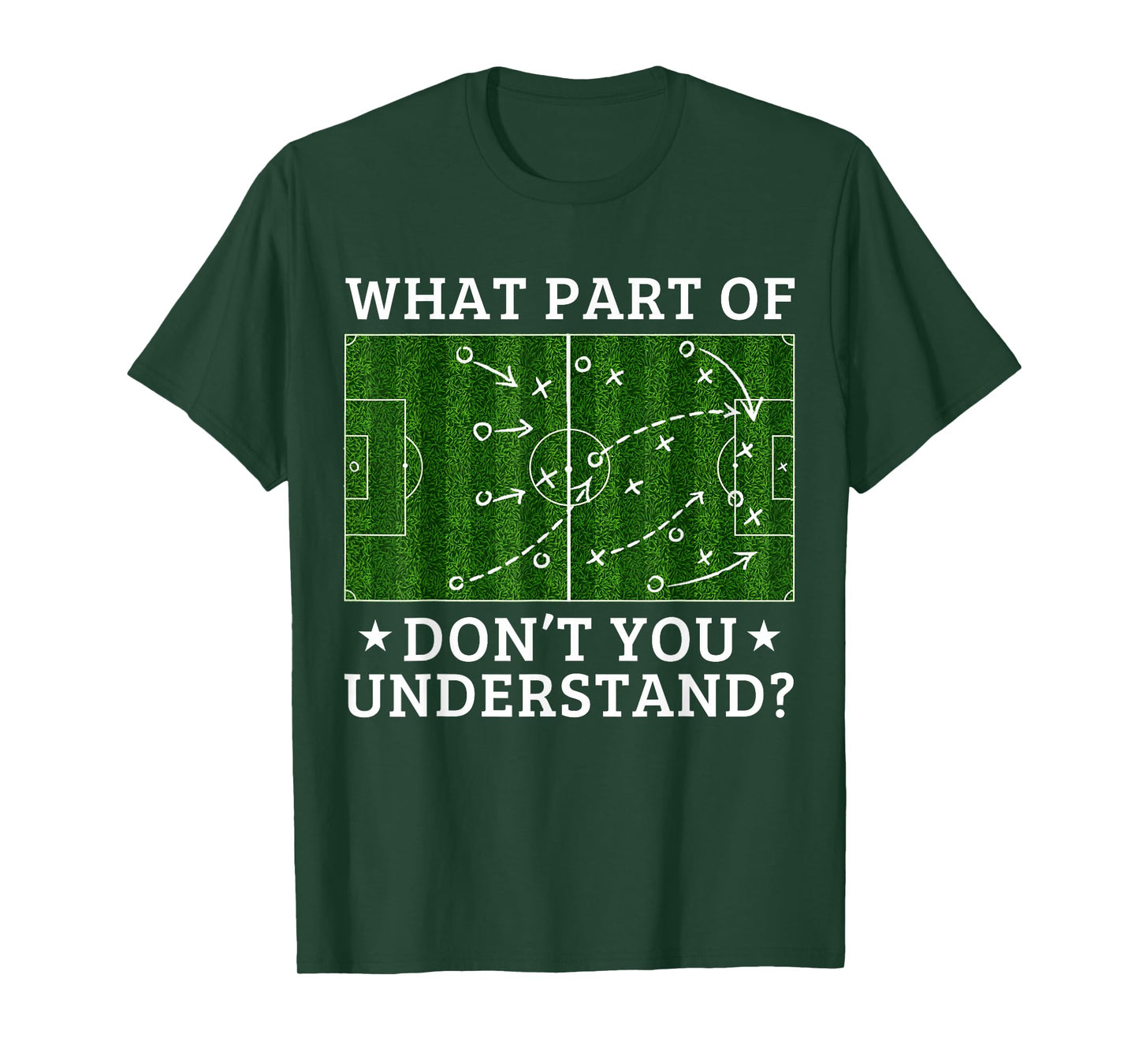 What Part Of Soccer Don't You Understand Soccer Coach T-Shirt
