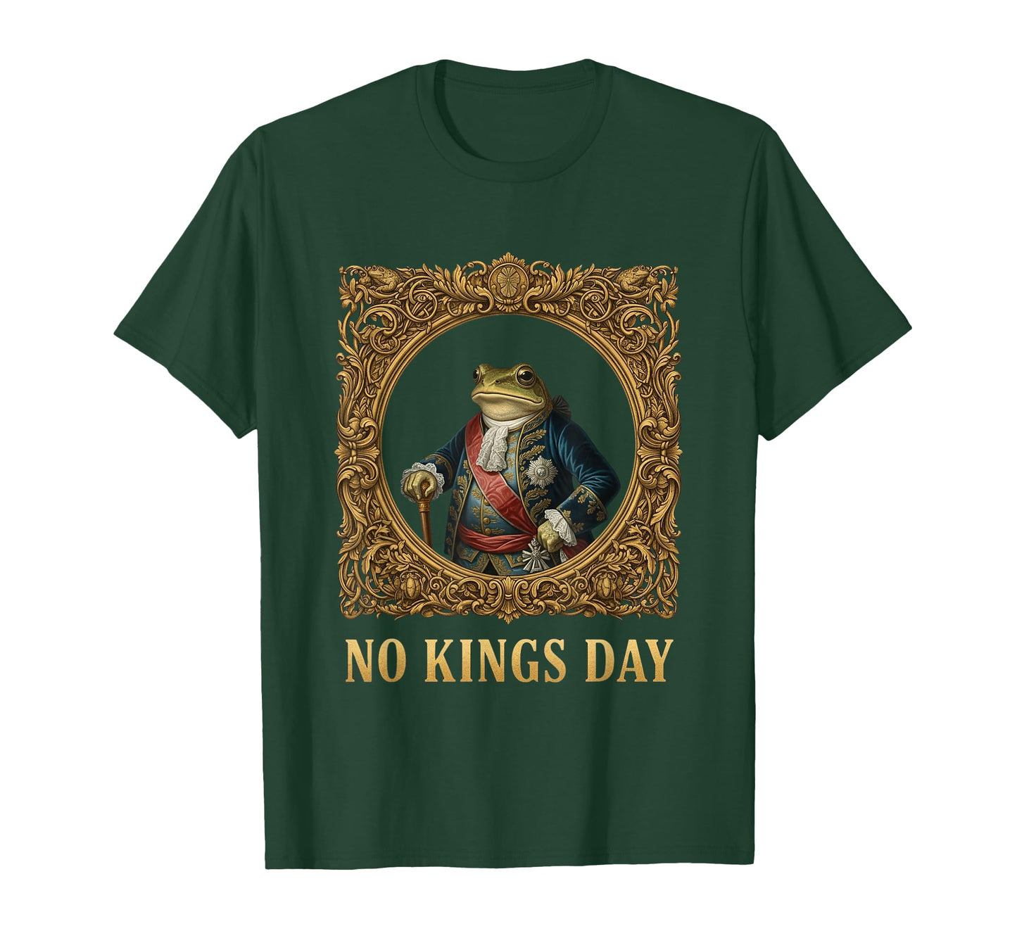 No Kings Day Portland Shirt Frog Protest T-Shirt