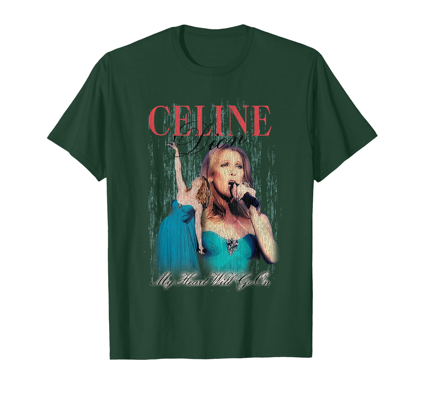 Official Celine Dion My Heart Will Go On T-Shirt