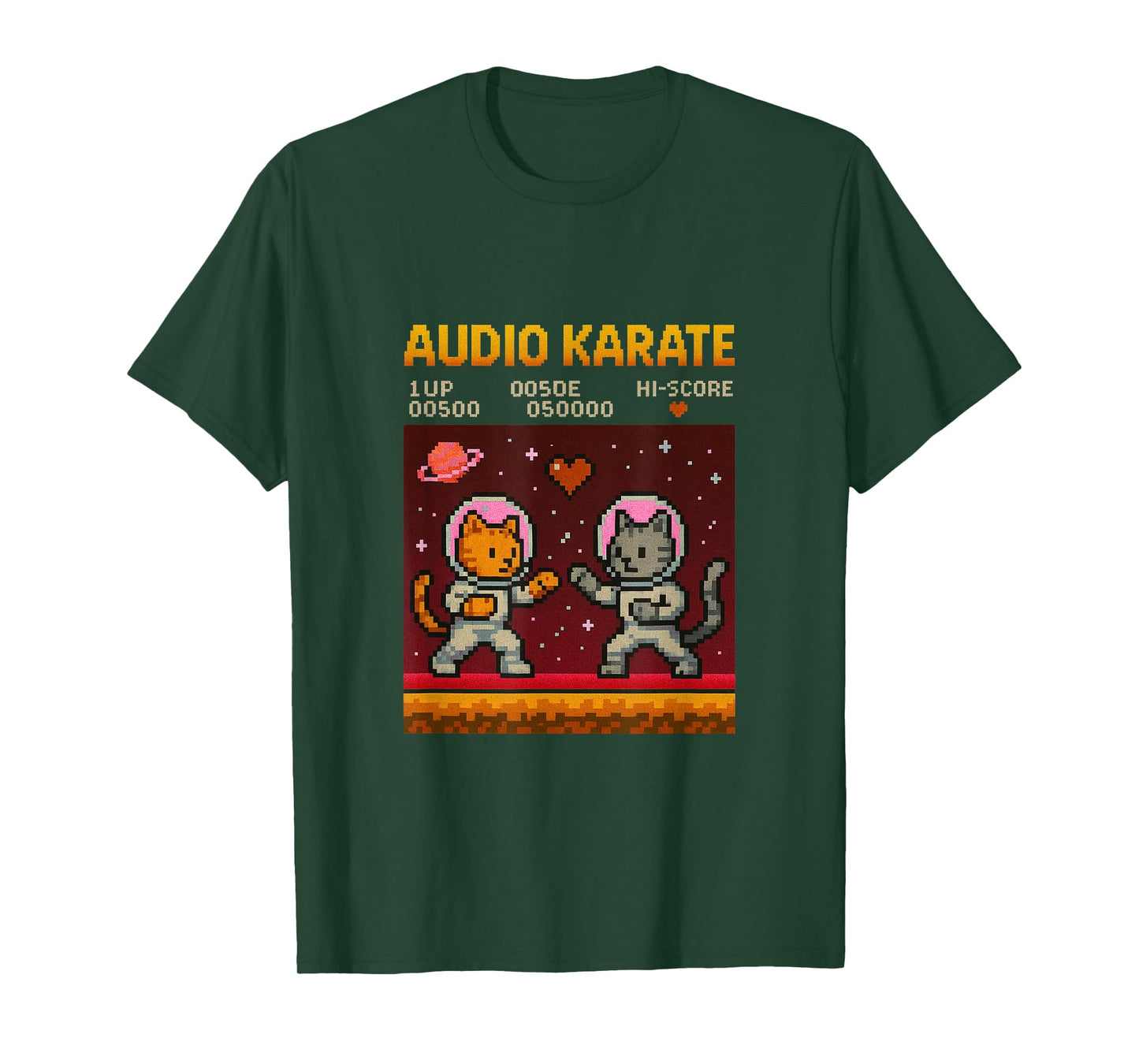 Meowtendo 89 Space Cats T-Shirt