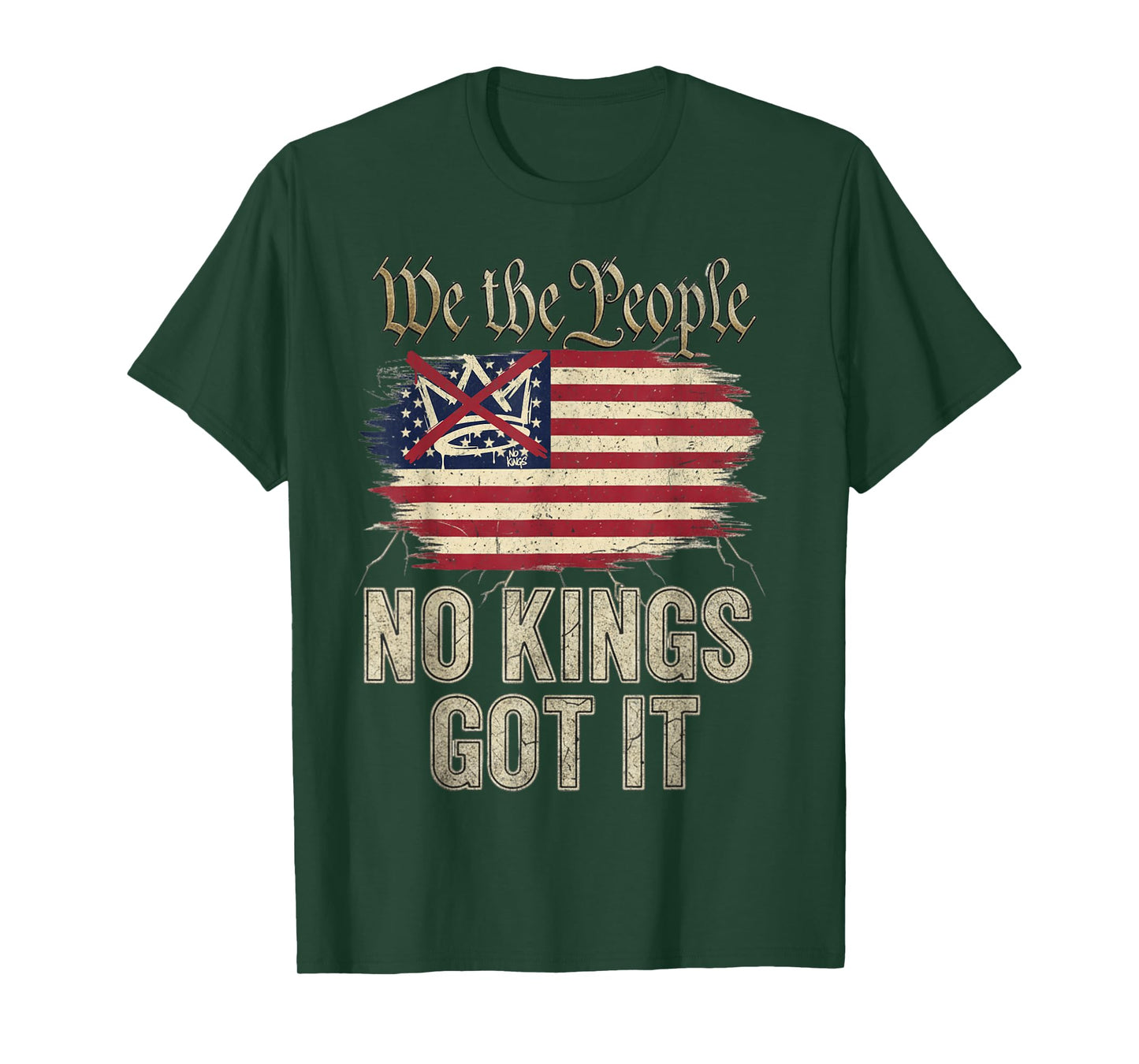 Funny No Kings Got It October 18 No Kings Tees for Men Women T-Shirt