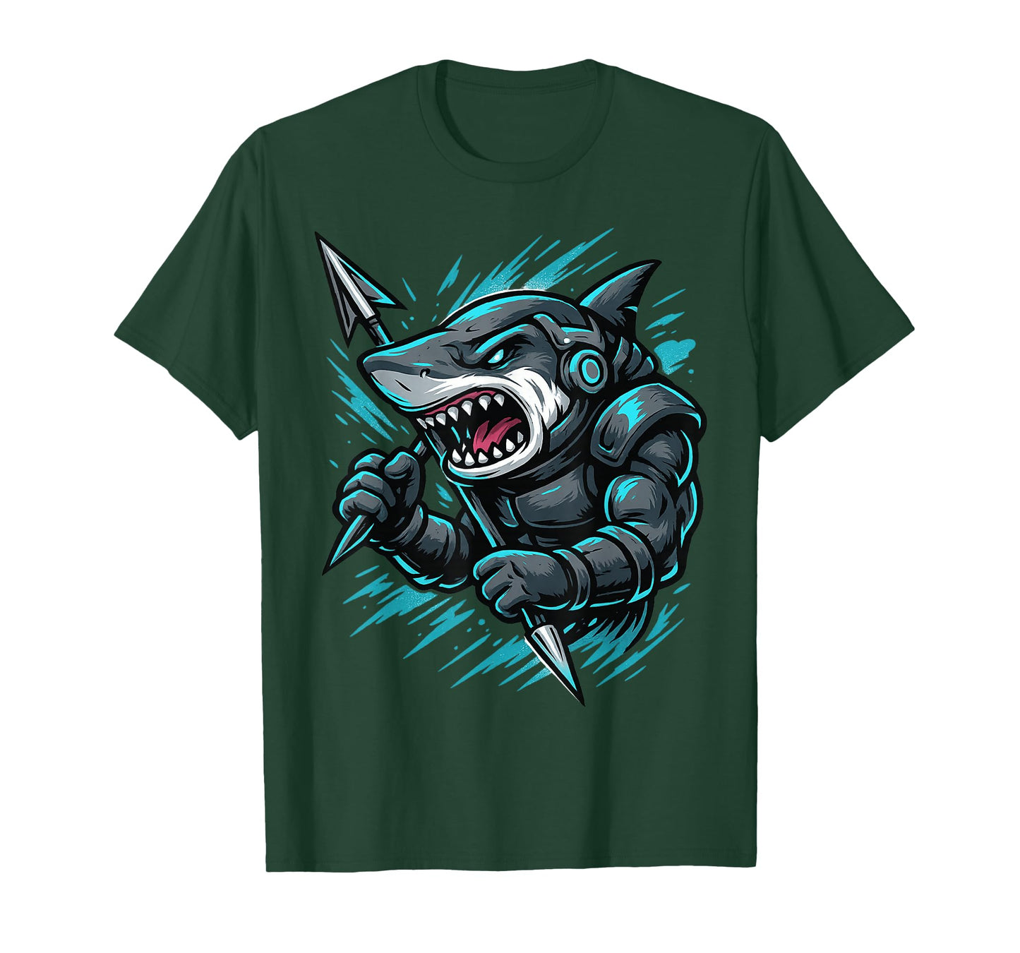 Shark Design for Comic Lover and Shark T-Shirt