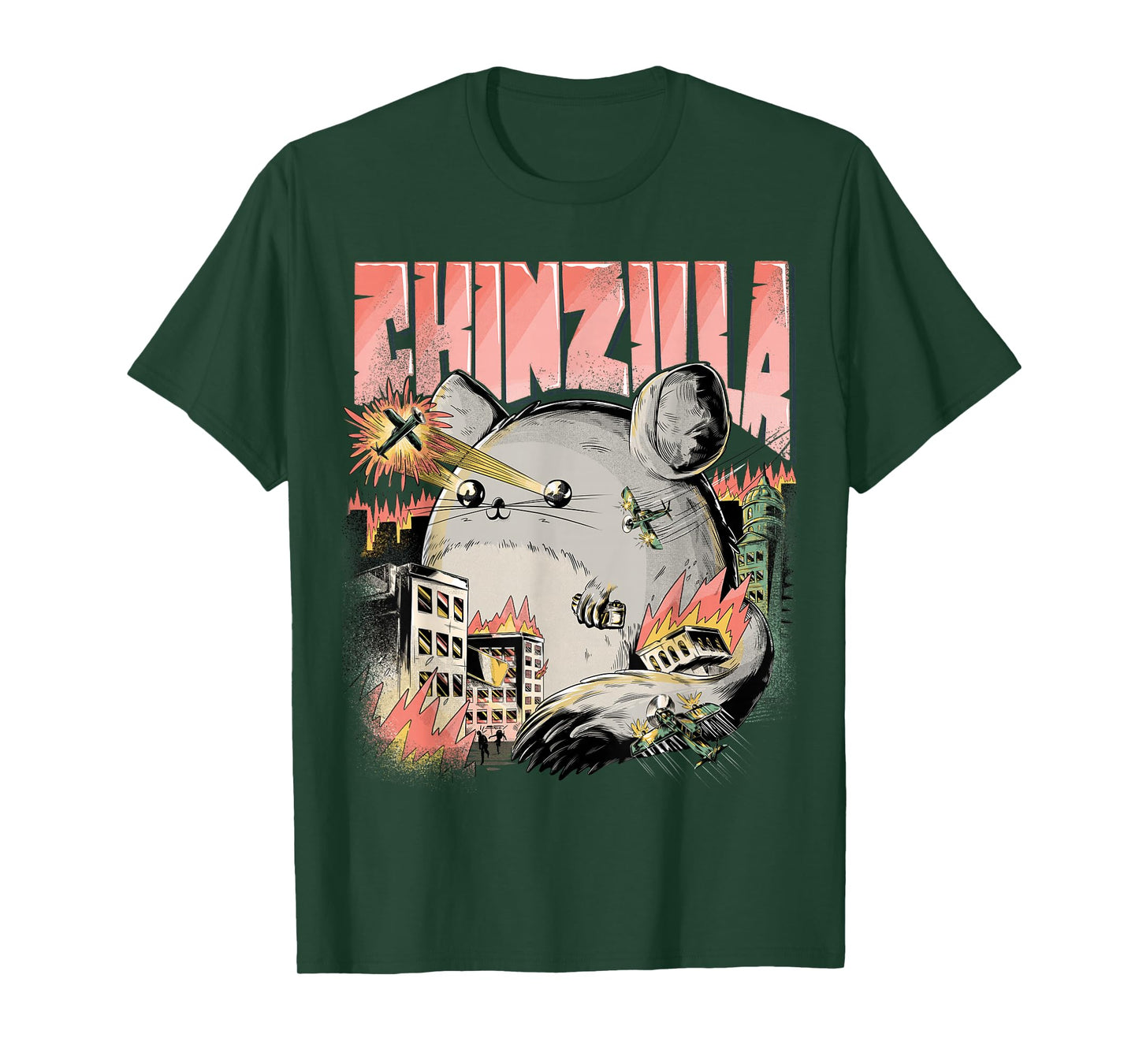 Funny Chinzilla Funny Chinchilla for Chinchilla Holder T-Shirt