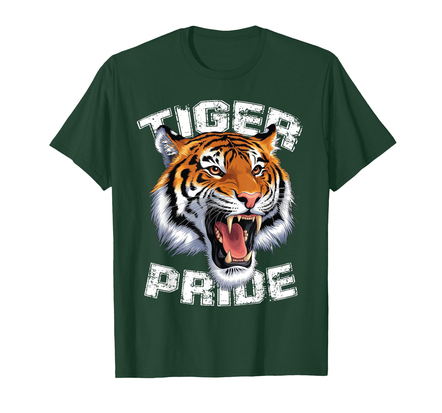 Tiger Pride Raor Retro Tiger School Sports Team T-Shirt