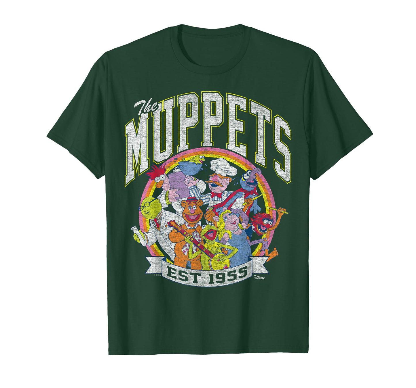 The Muppets - Collegiate Group T-Shirt