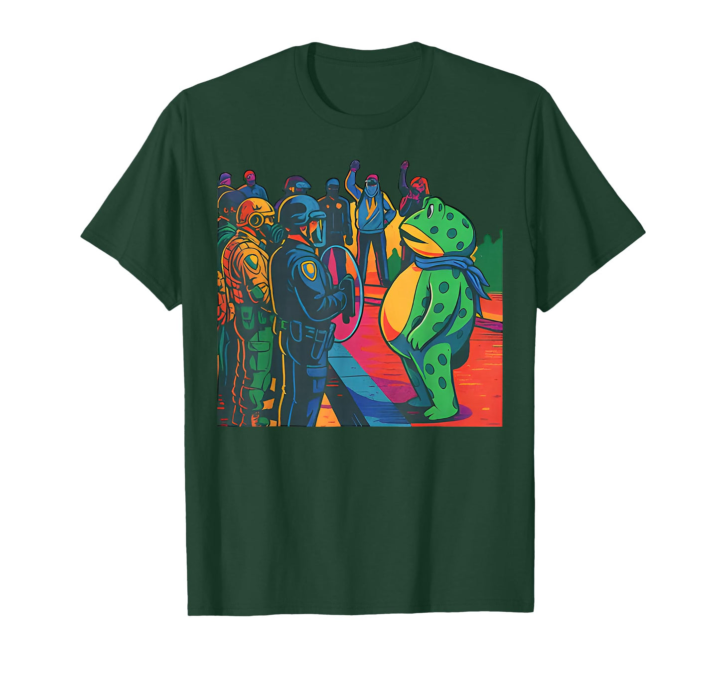 Portland Frog Protest T-Shirt