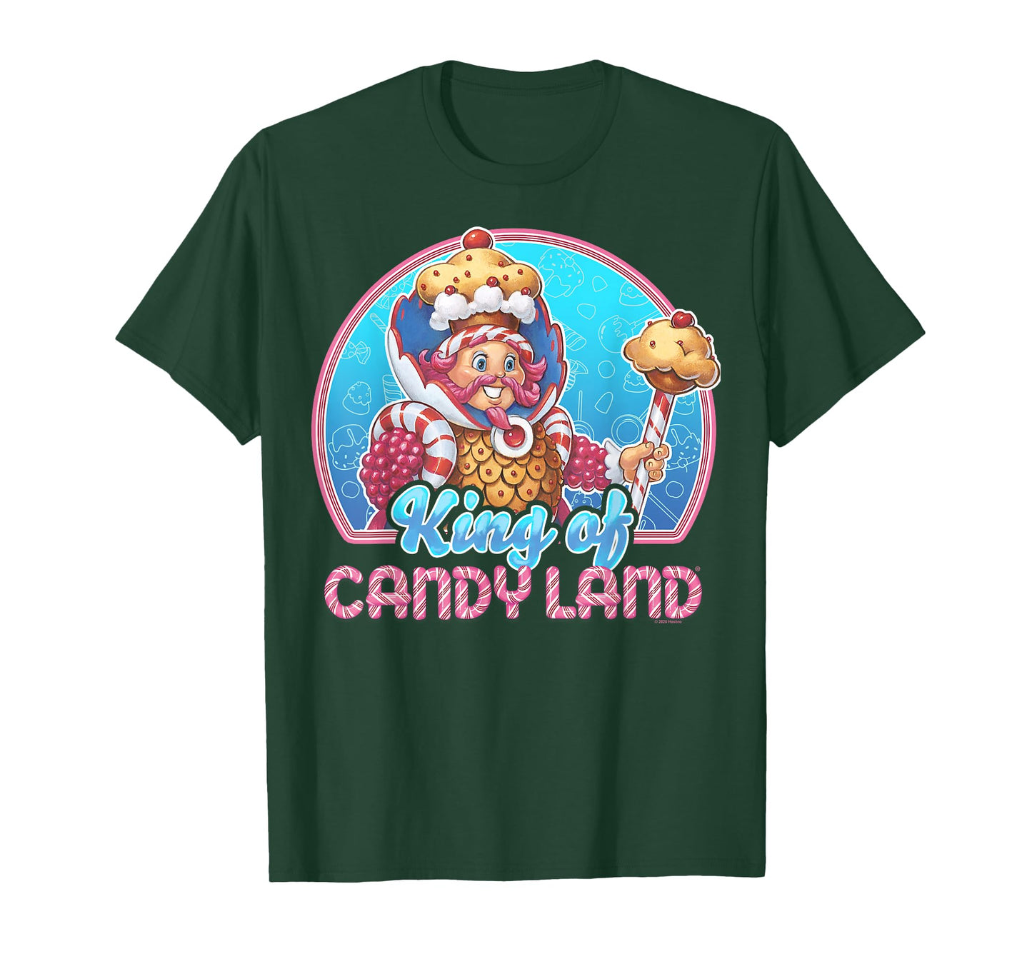 Candy Land King Of Candy Land Portrait T-Shirt