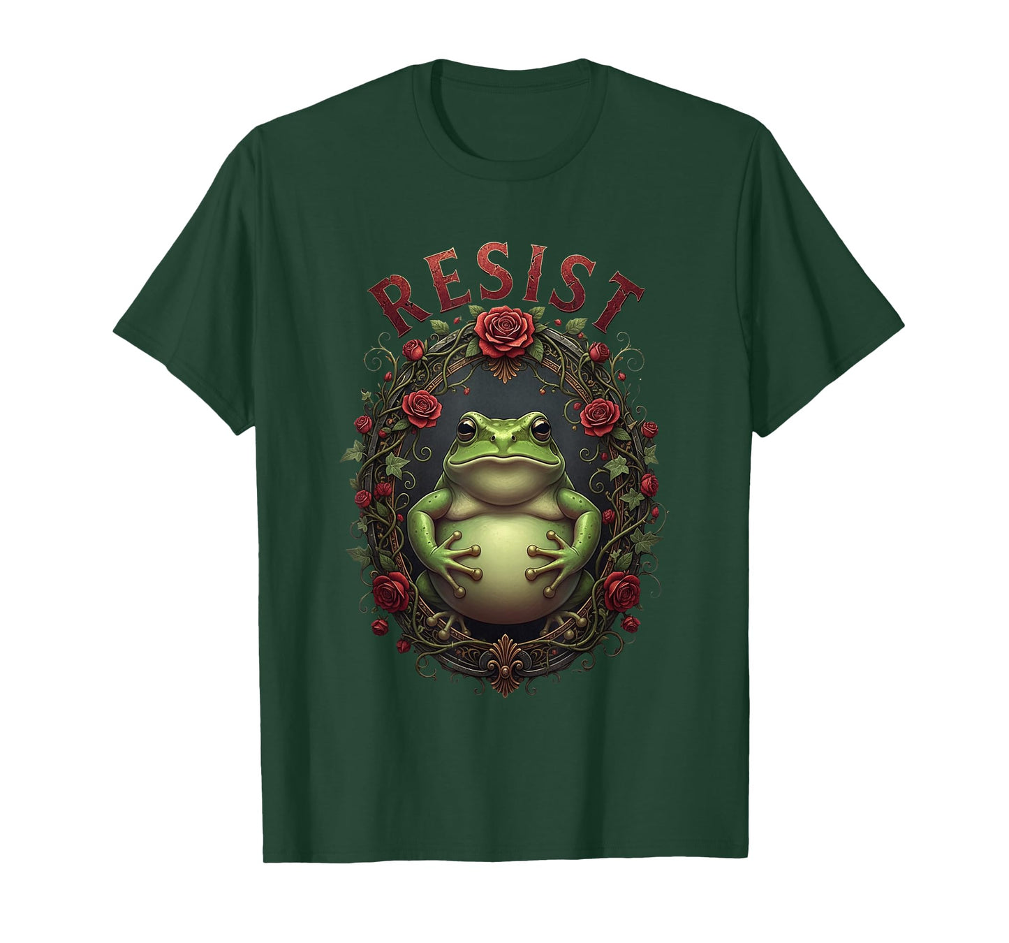 Portland Resist Frog Protest No Kings Day T-Shirt