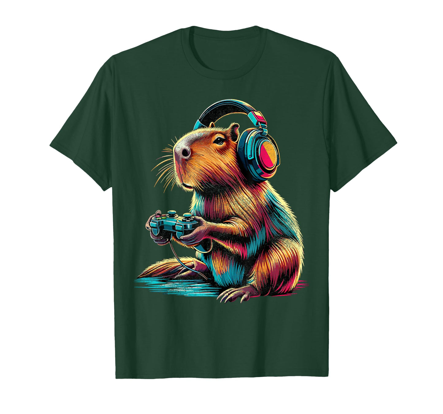 Capybara Funny Video Games Capybara T-Shirt
