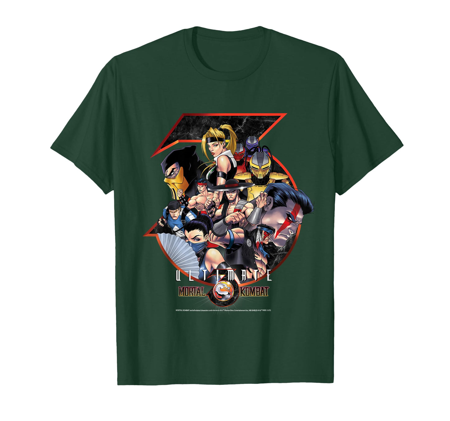 Ultimate Mortal Combat Merch Characters T-Shirt