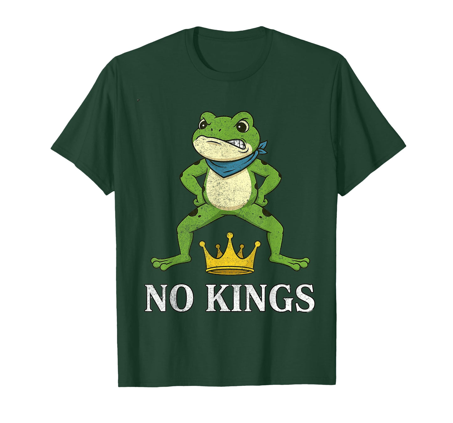 Freedom Portland Frog Resist No Kings T-Shirt