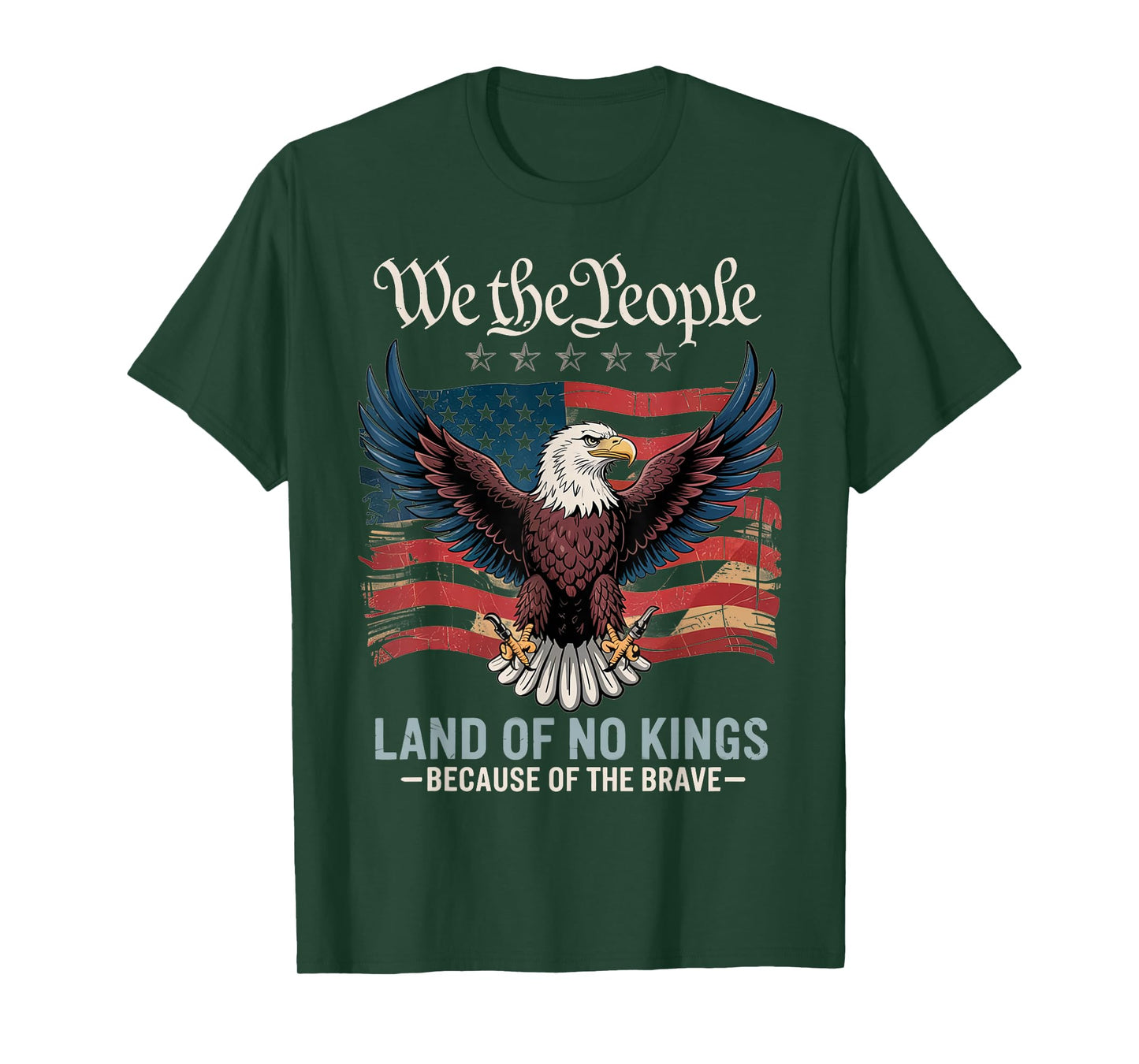 We The People Land of No King T-Shirt