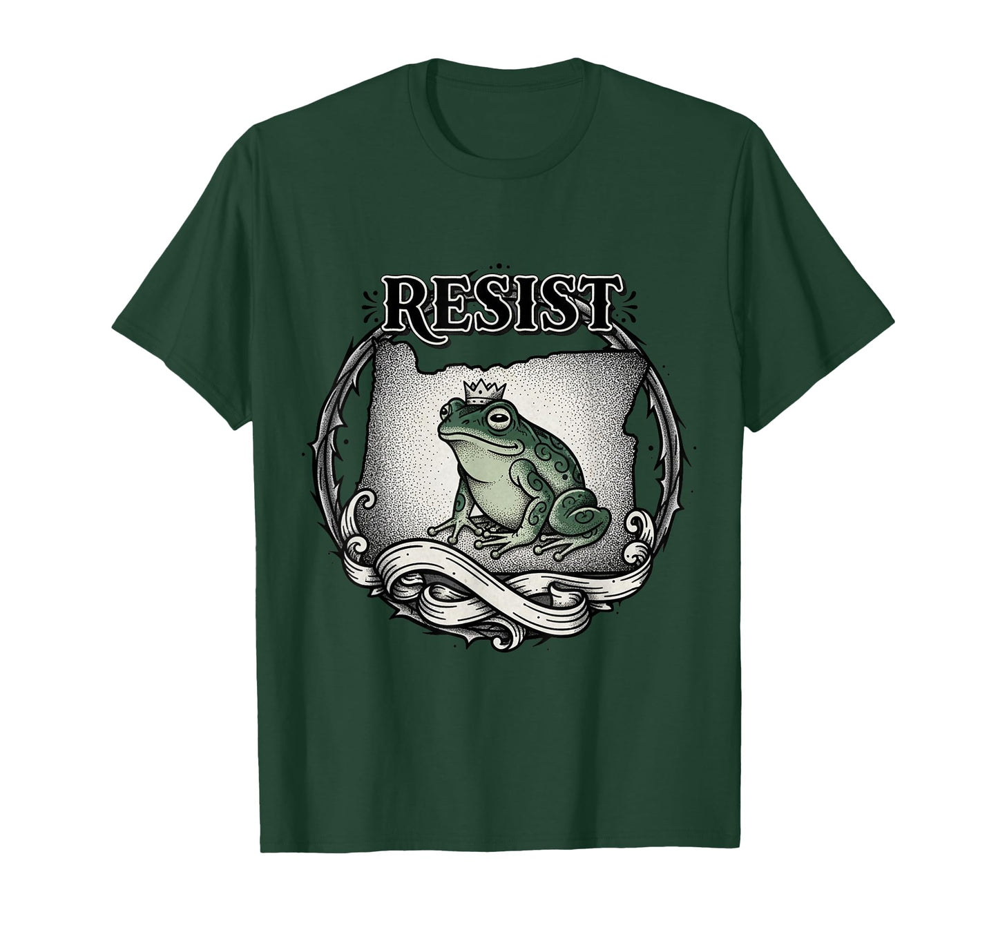 Portland Frog Protest Shirt Funny Portland Frog Protest T-Shirt