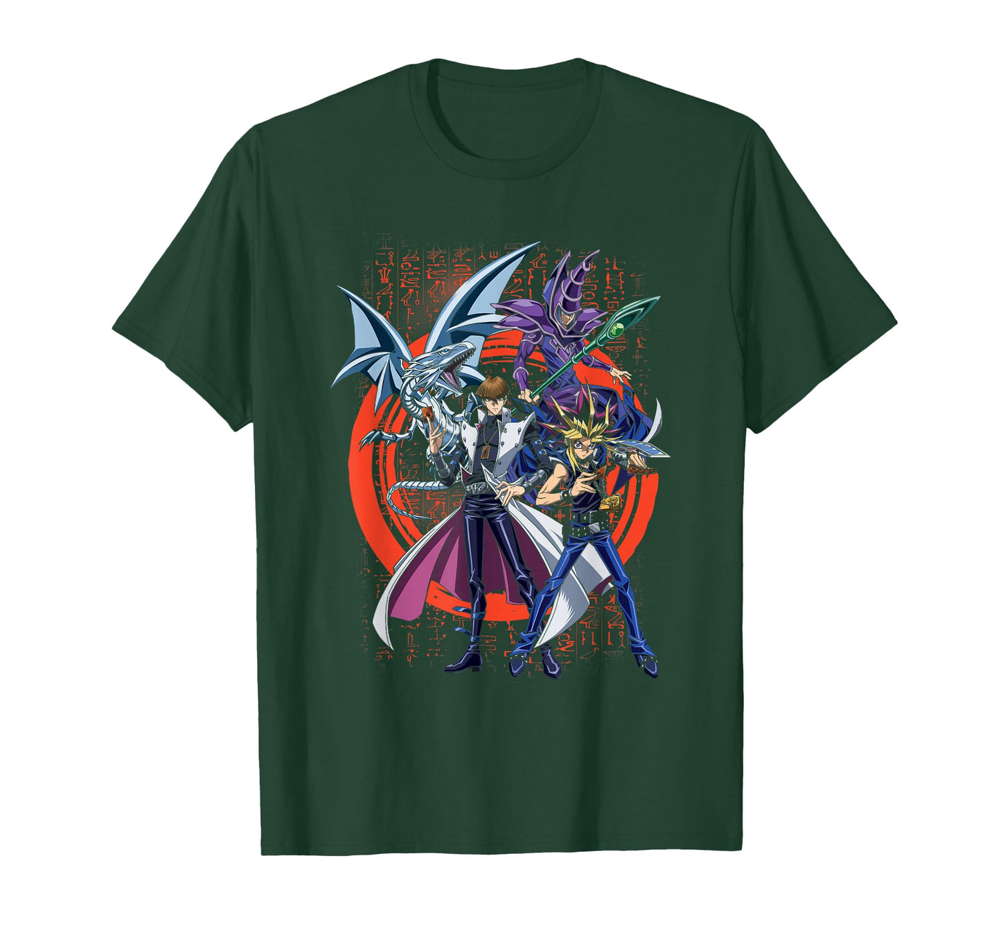 Yu-Gi-Oh! Duel Monsters Show Logo Front and Back Anime T-Shirt