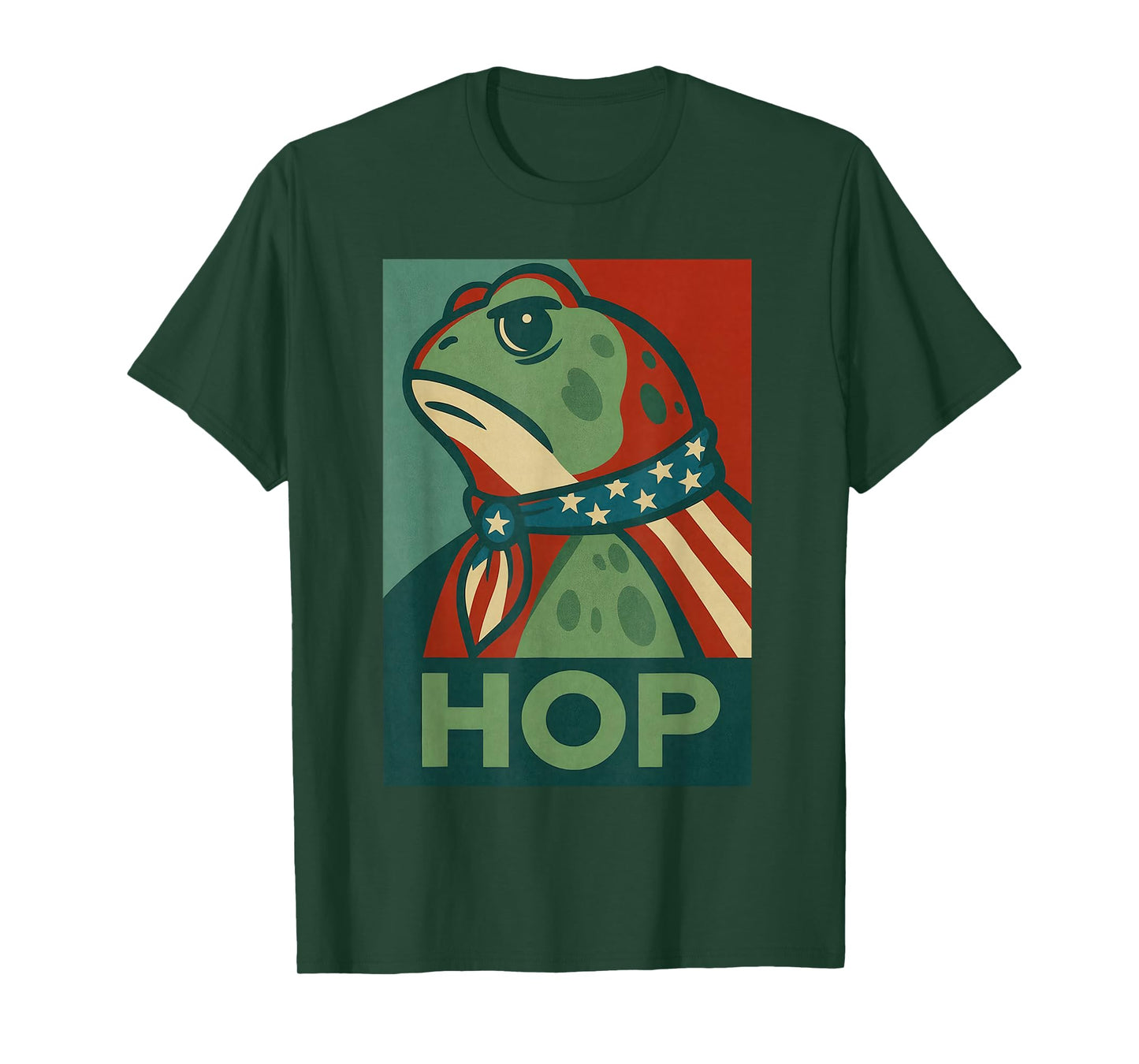 Hop Portland Frog Men Women T-Shirt