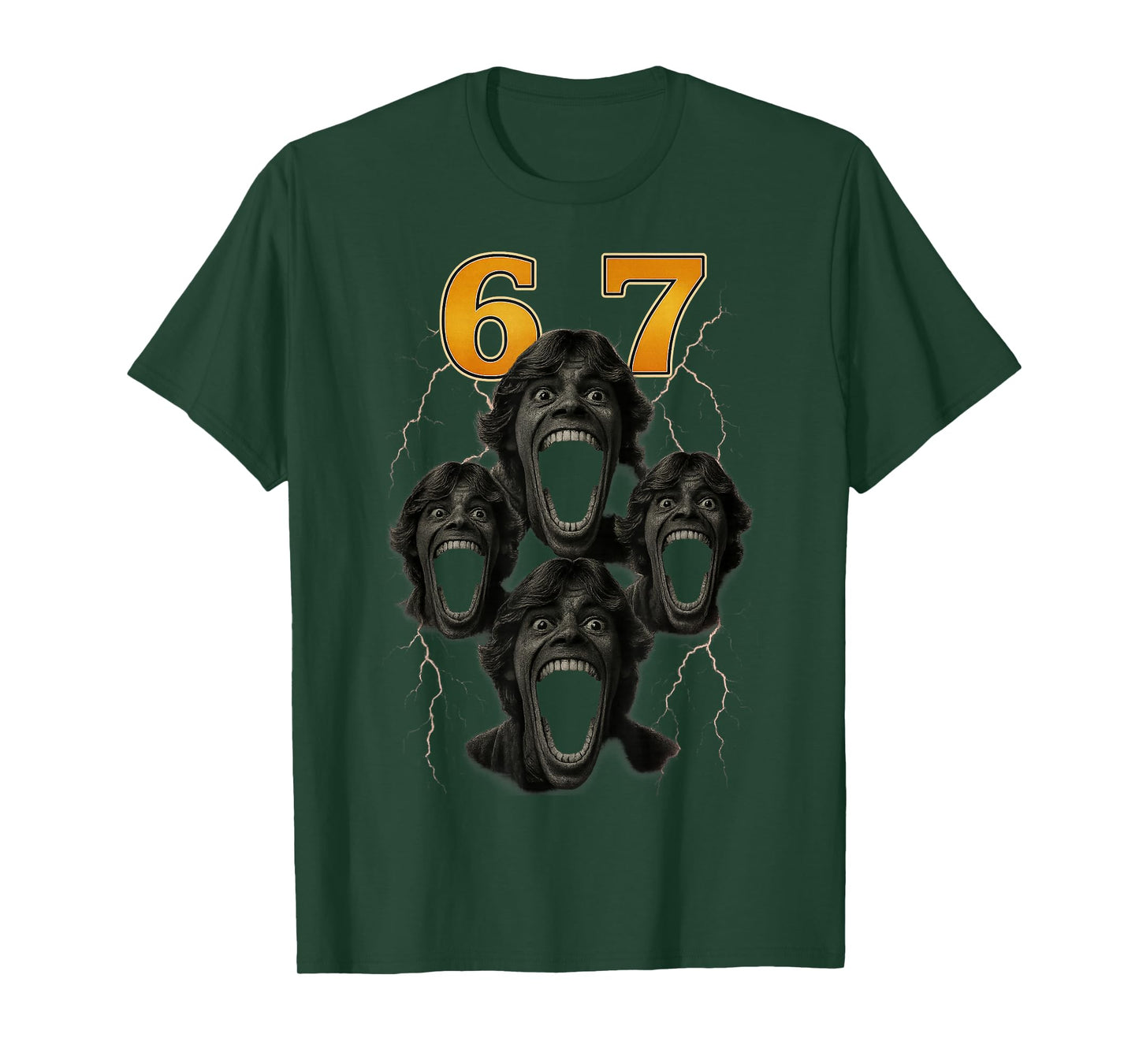 67 Six Seven 6 7 Meme Design Funny 6 7 T-Shirt