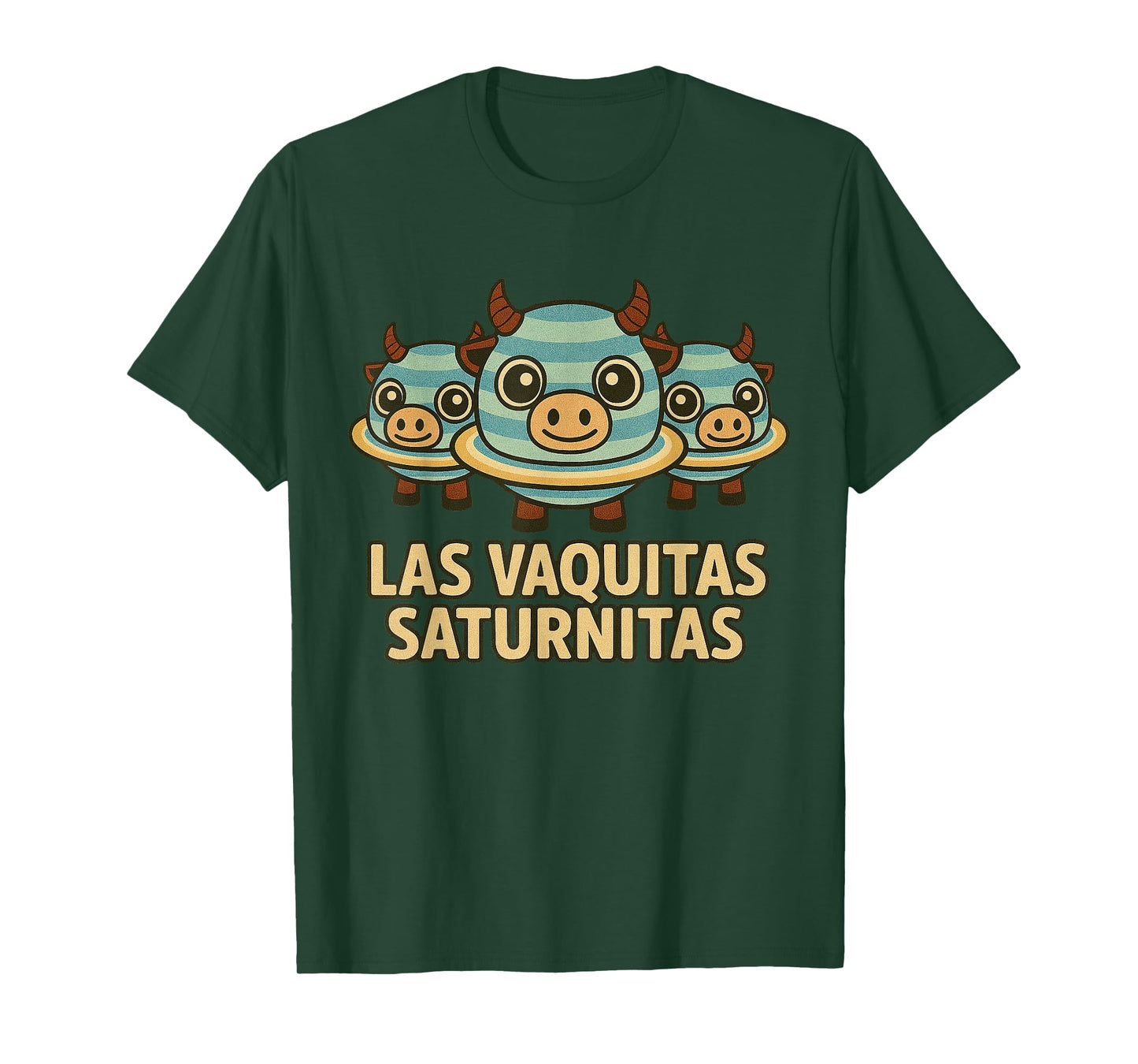 Las Vaquitas Saturnitas - Funny Italian Brainrot Kids Meme T-Shirt