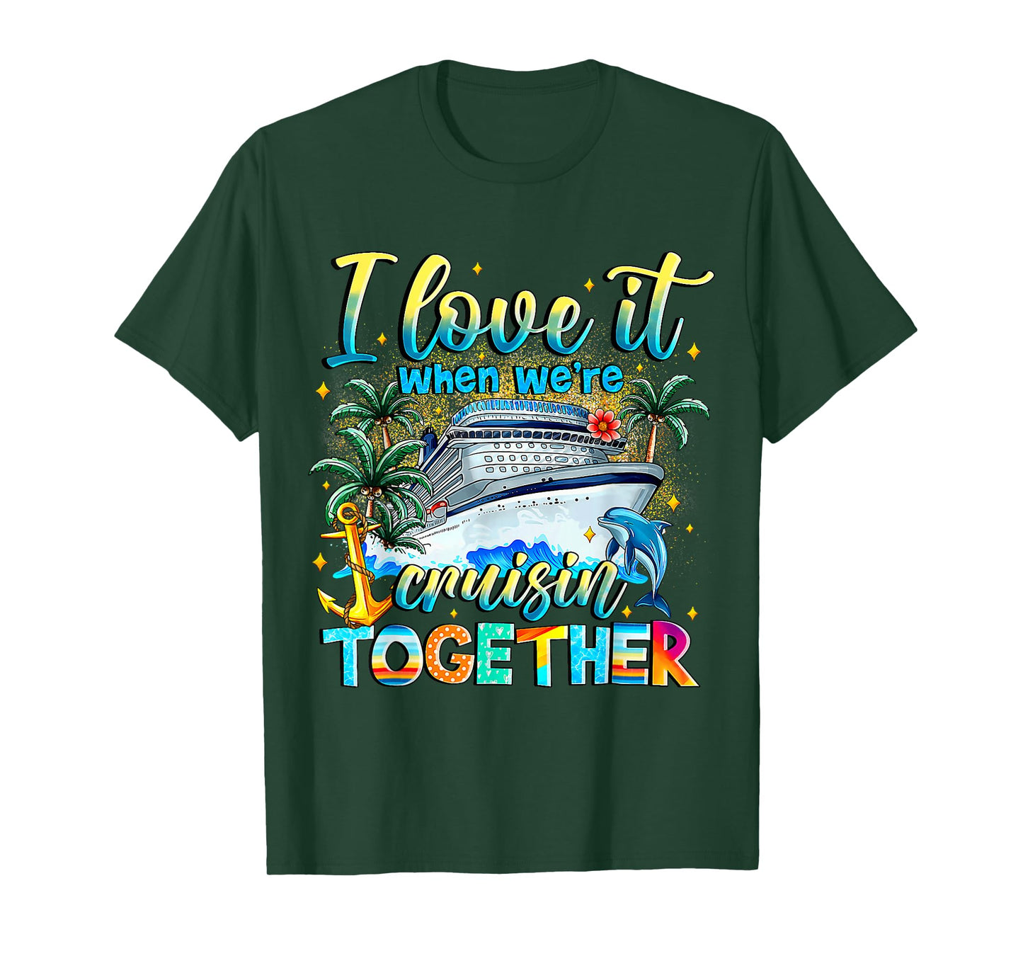 Cruise Squad 2025 Family Group Matching Summer Vacation T-Shirt