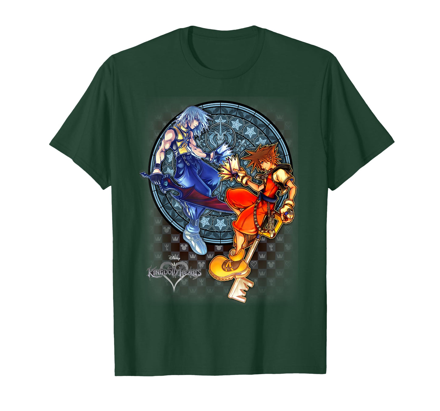 Disney Kingdom Hearts Sora & Riku Chain Of Memories T-Shirt