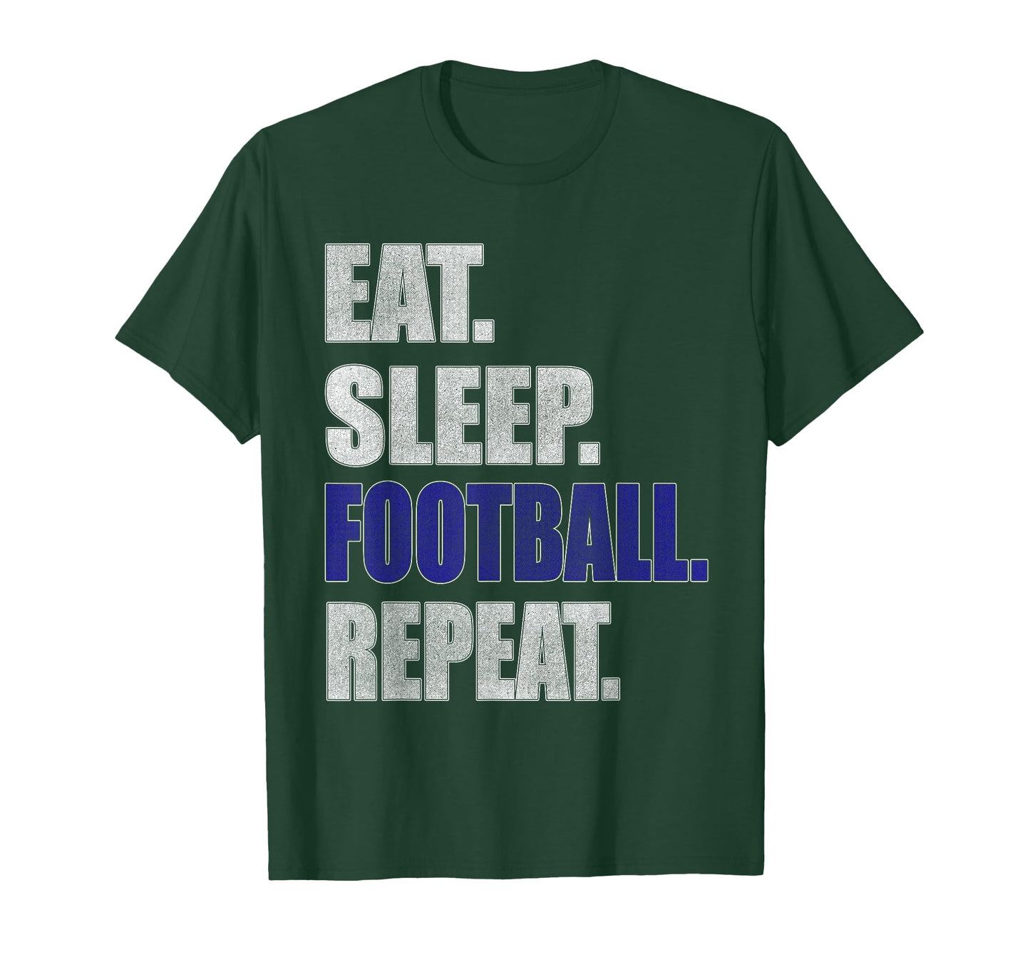 Football Gift T-Shirts Eat Sleep Football for Men, Boy Teen T-Shirt
