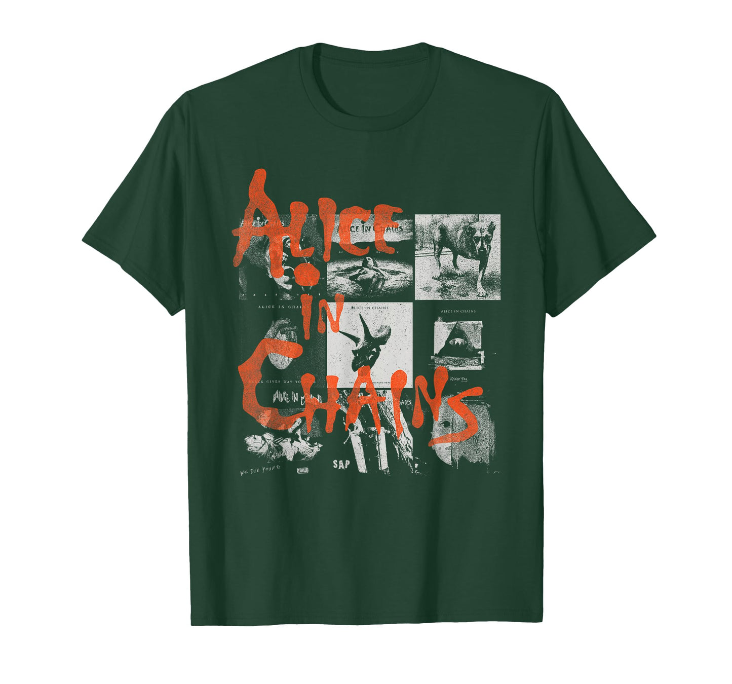 Alice In Chains - Album Grid T-Shirt