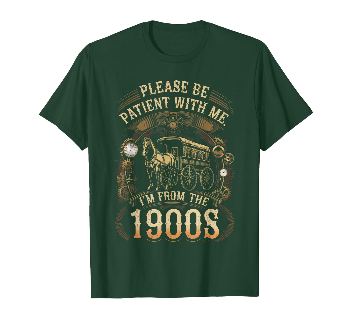 Please Be Patient With Me 1900S Shirt Funny Vintage Old T-Shirt