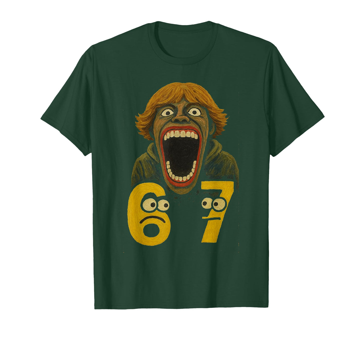 67 Six Seven 6 7 Meme Design Funny 6 7 T-Shirt