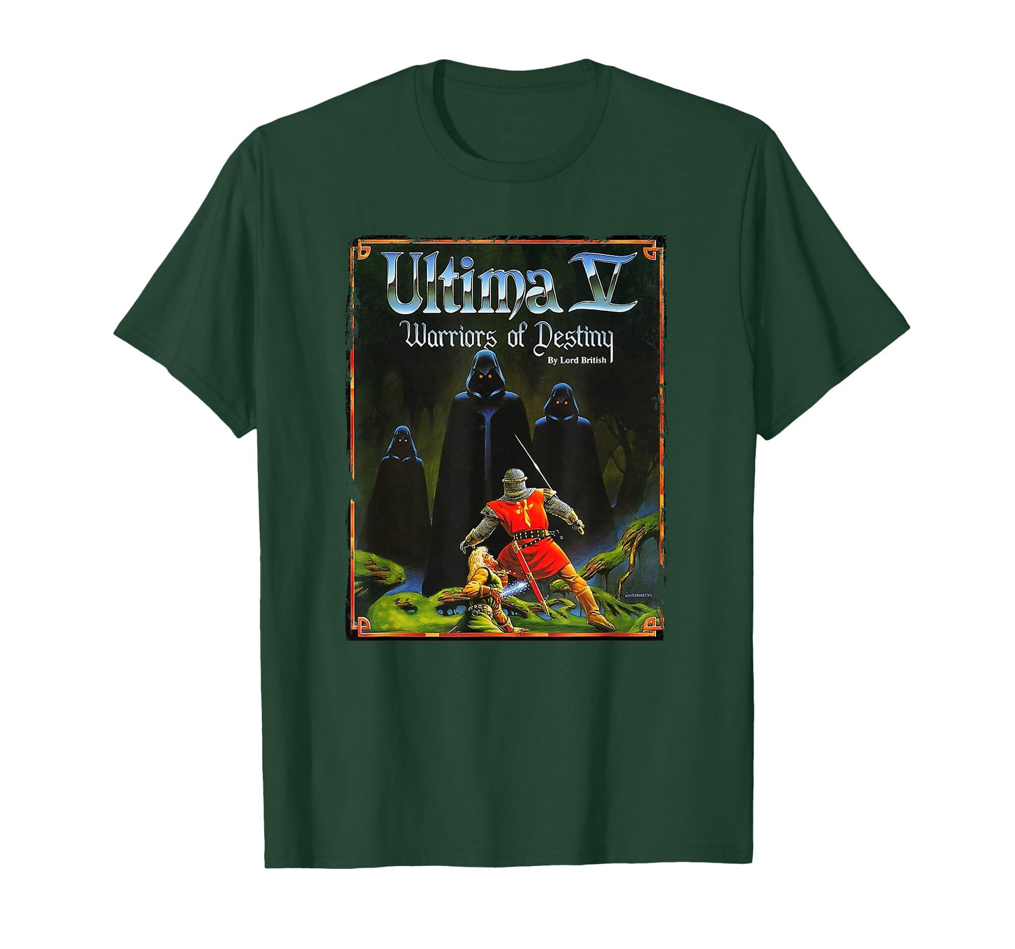 RPG Ultima V Retro Cover T-Shirt