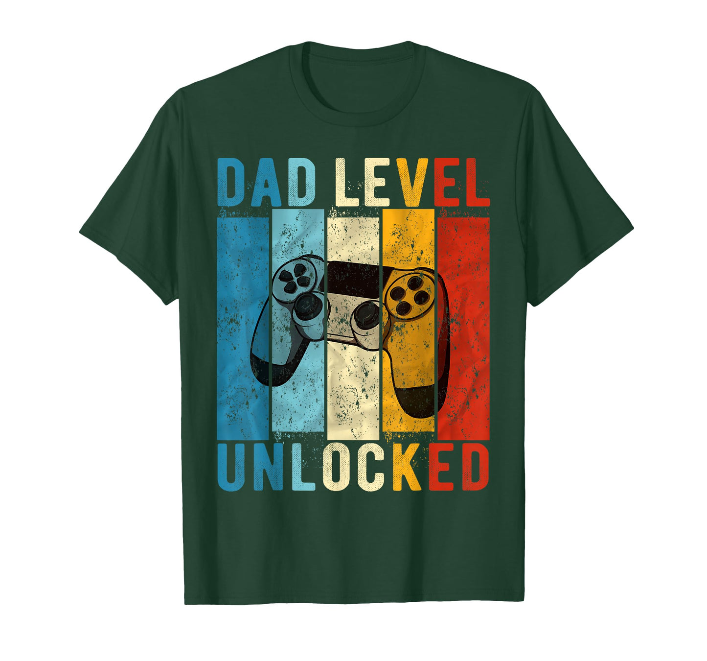 Pregnancy Announcement Dad Level Unlocked New Daddy Father T-Shirt