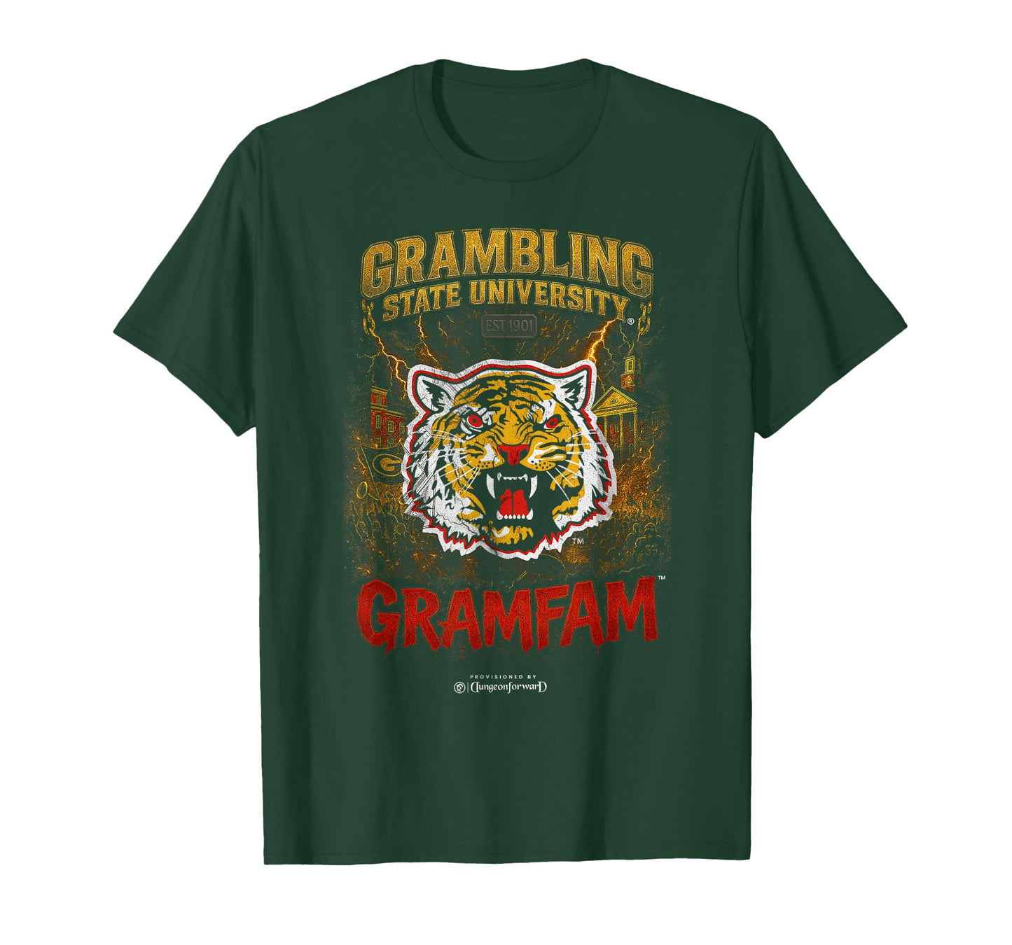 Grambling State University - The Yard GSU Bootleg T-Shirt