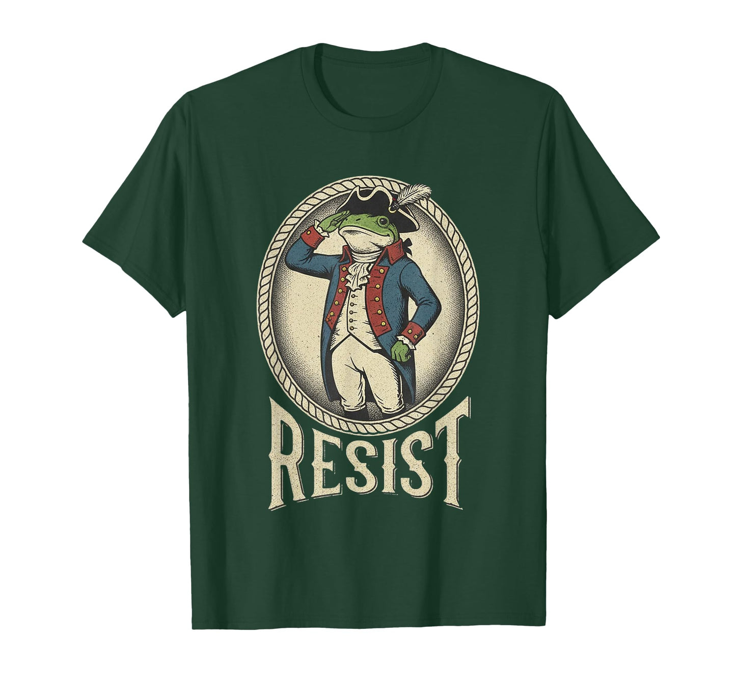 Portland Resist Frog Protest No Kings Day T-Shirt