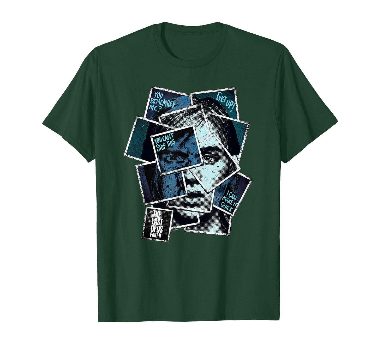 The Last of Us Part II Ellie You Can't Stop This Portrait T-Shirt