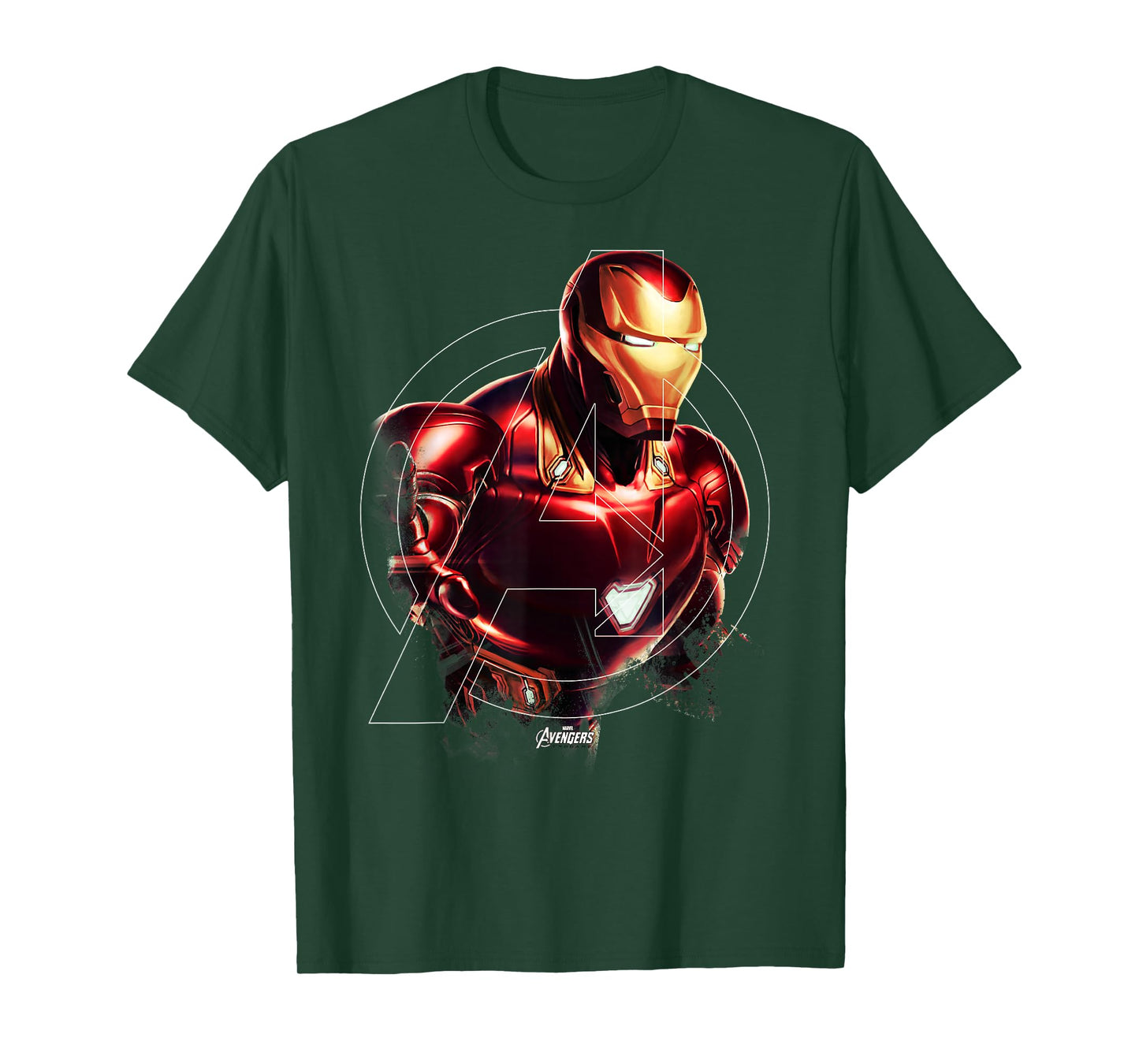 Marvel Avengers Endgame Iron Man Portrait Graphic T-Shirt