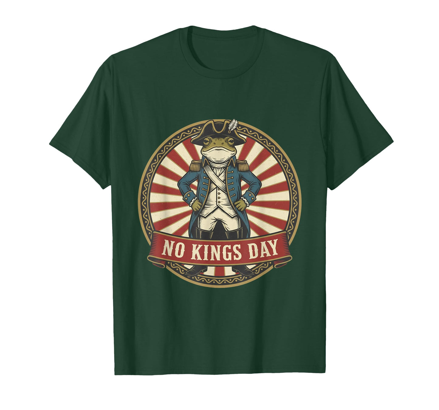 No Kings Day Portland Shirt Frog Protest T-Shirt