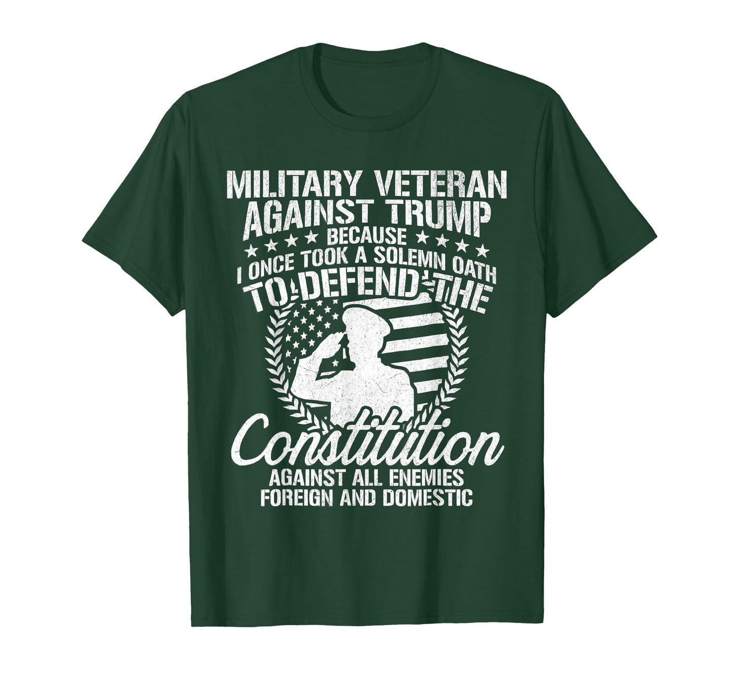 Military Veteran Protest Indivisible No Kings October 18 T-Shirt